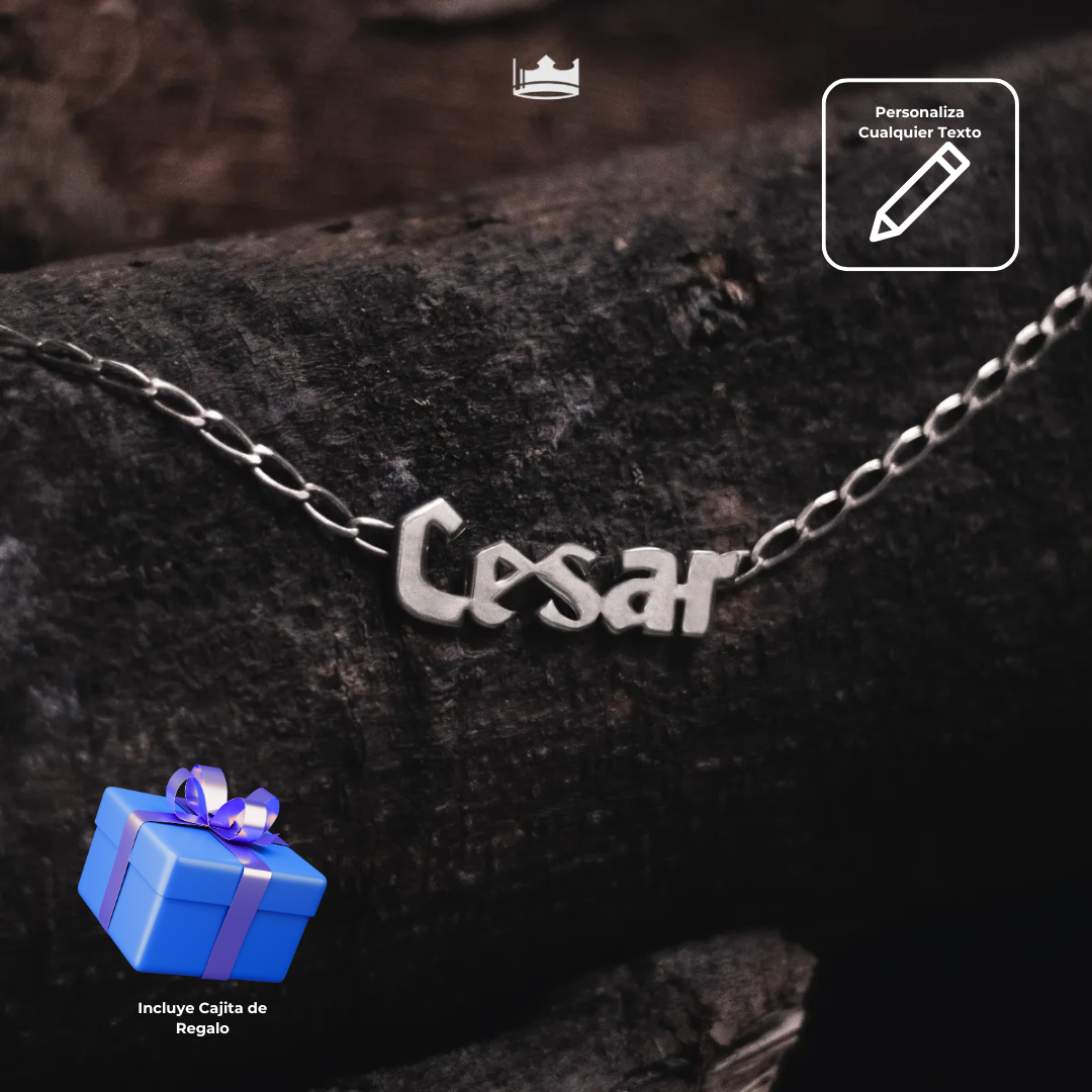 Cadena Monarca Personalizable Plata .925