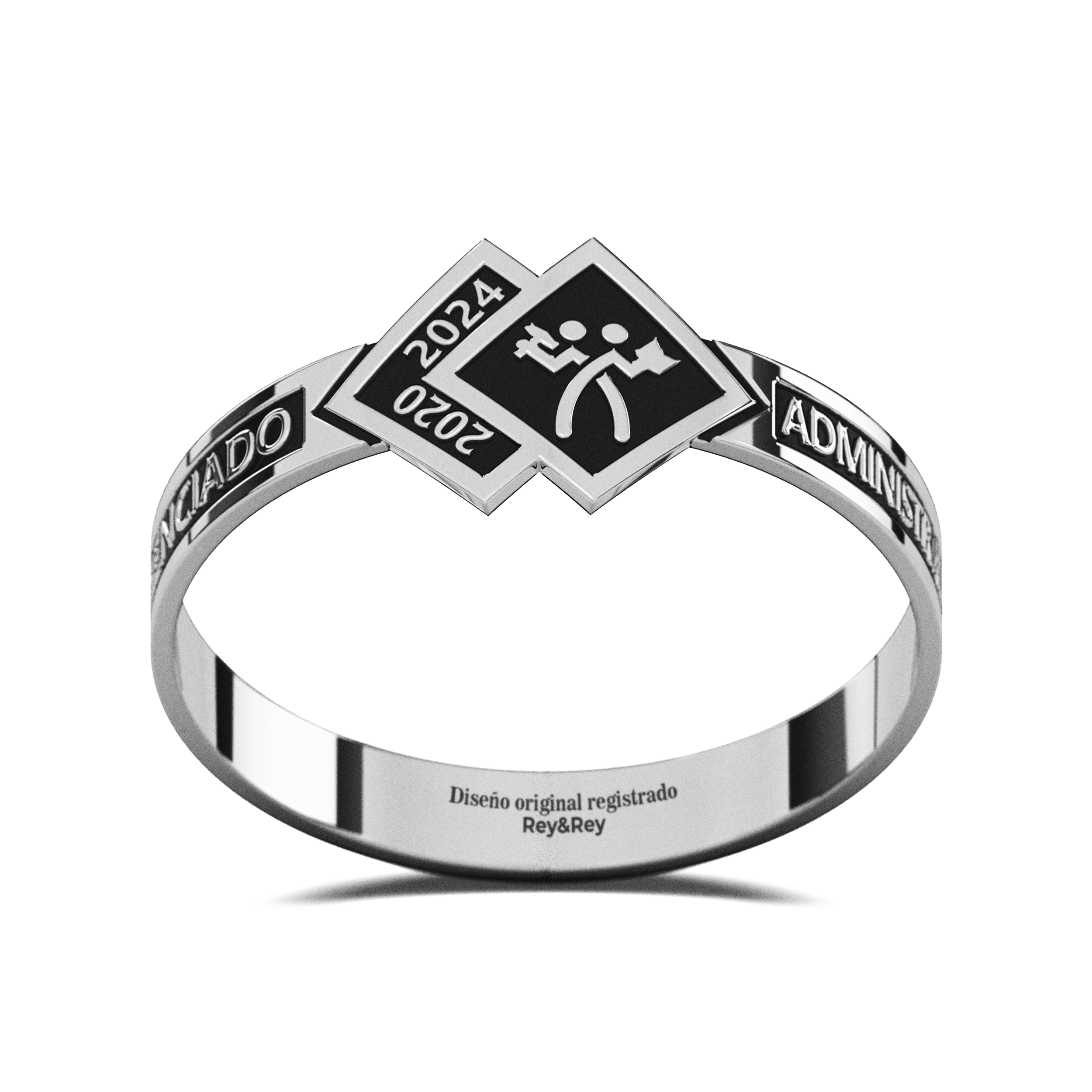 Anillo Graduación Skalon Plata