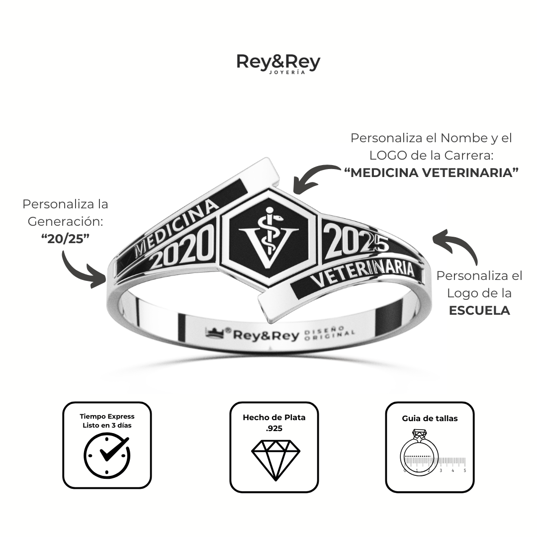 Anillo Graduación Trayecto Plata