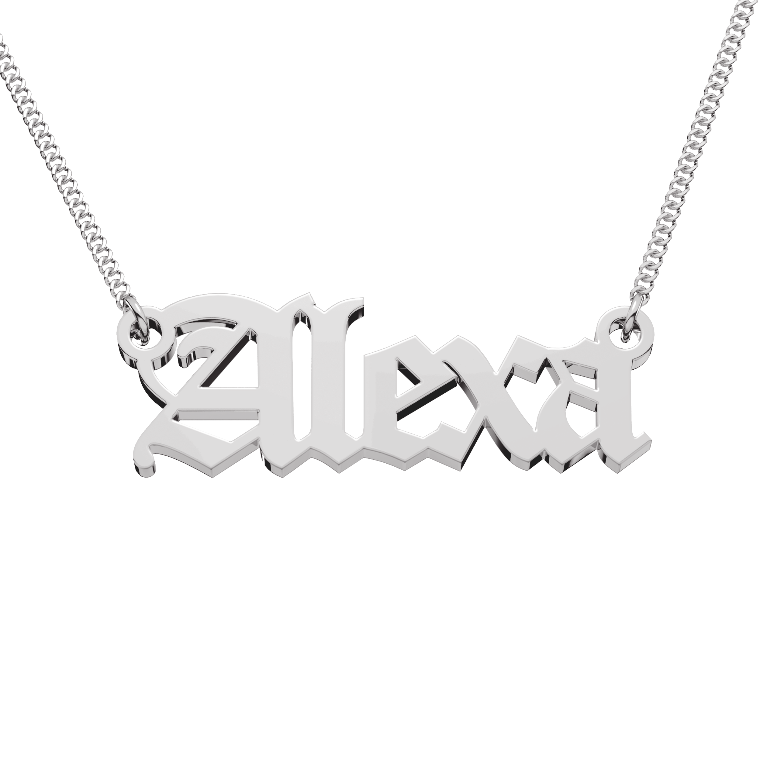 Cadena Classic Barbada Personalizable Plata .925