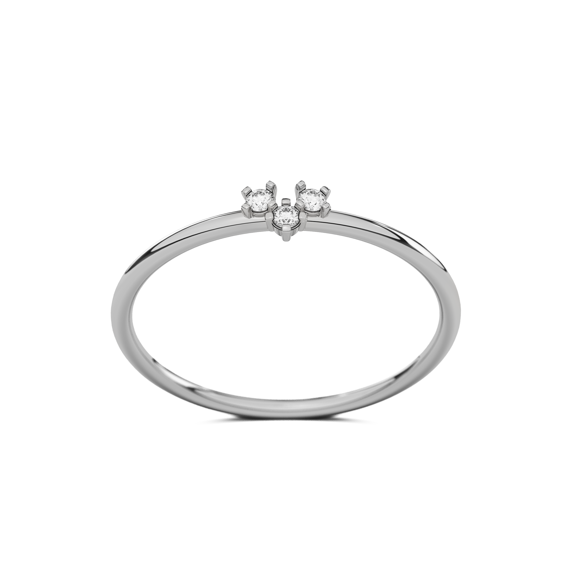 Anillo Promesa Corazón Plata