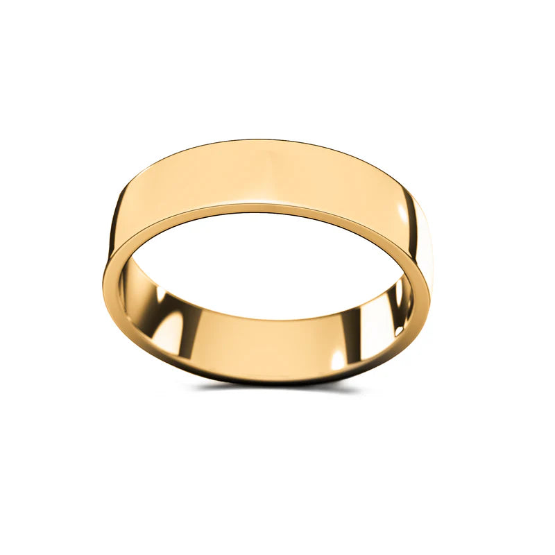 Anillo Flat Liso Plata