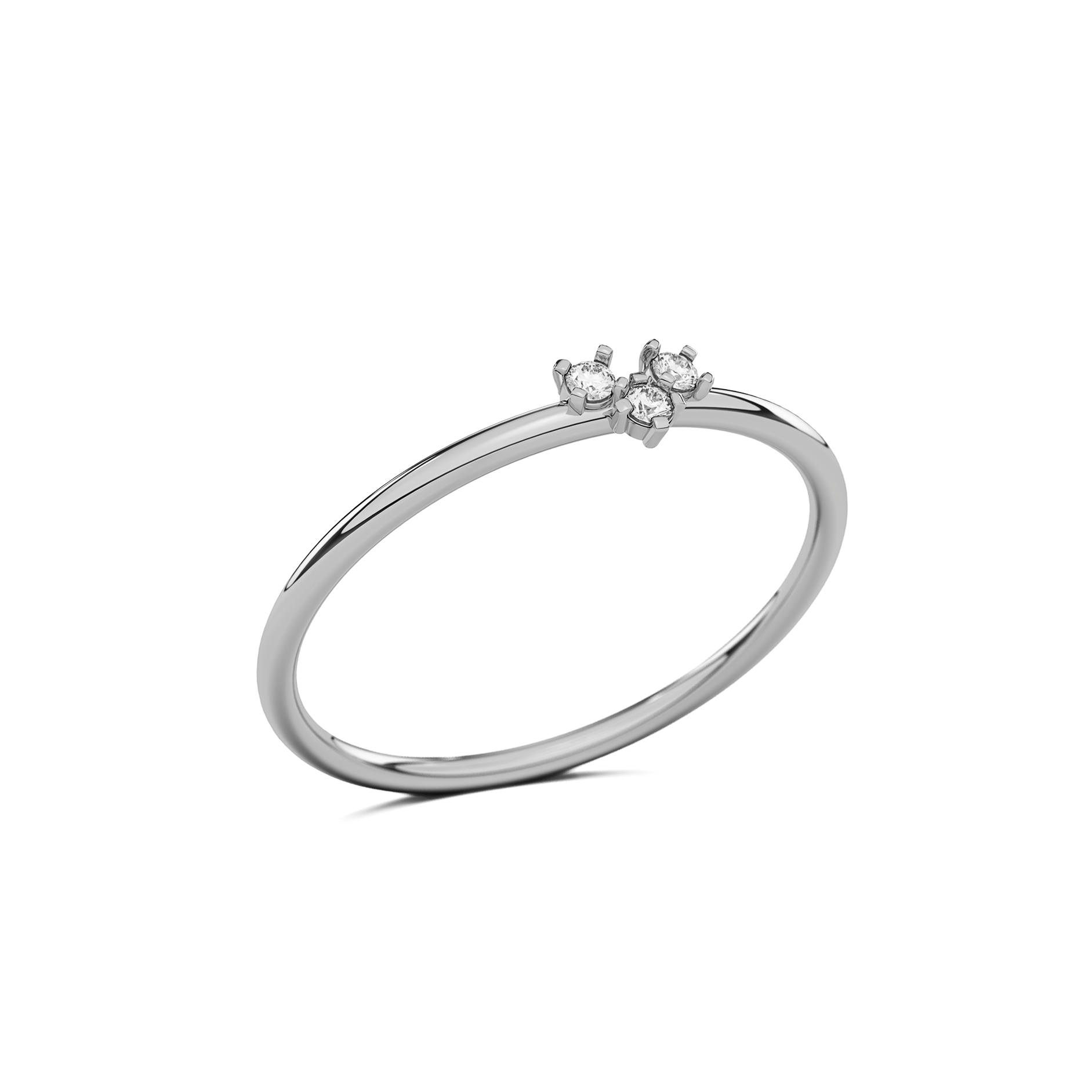 Anillo Promesa Corazón Plata