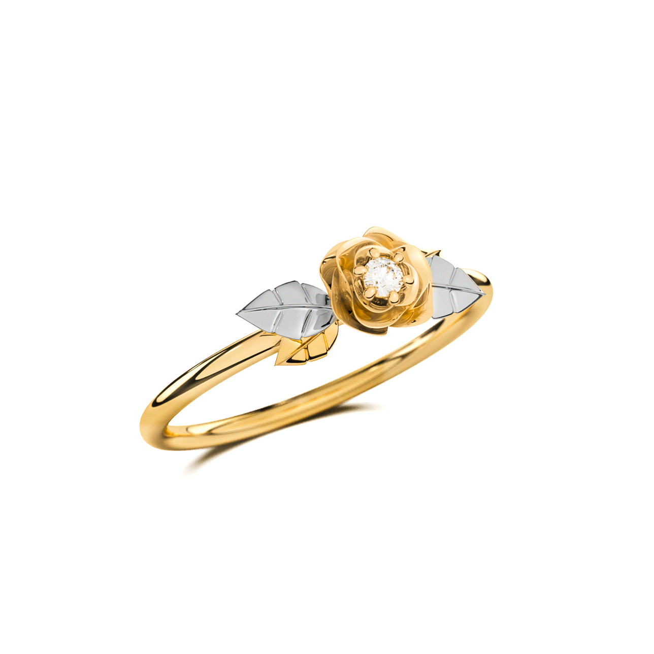Anillo Compromiso Promesa Rosa de Plata
