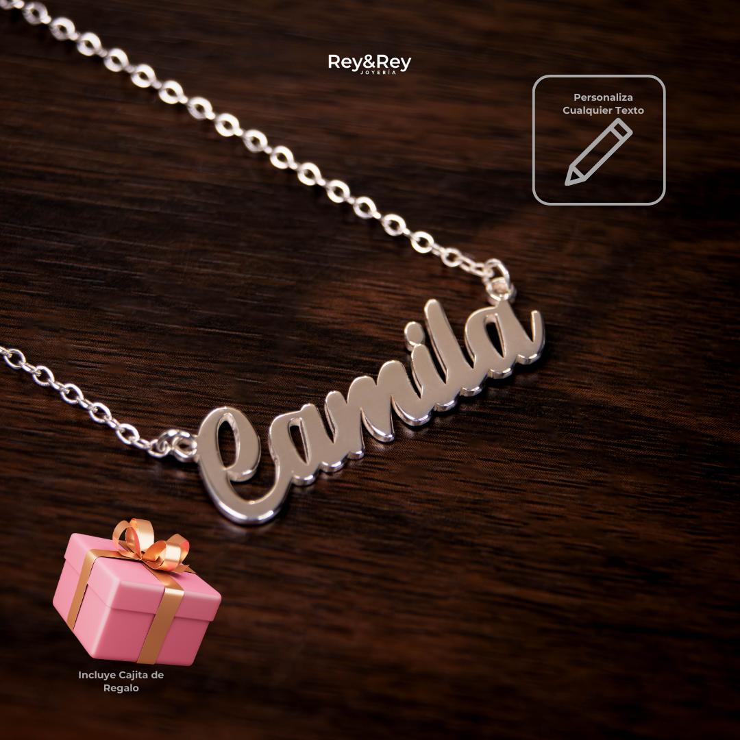 Collar Classic Personalizable Plata .925