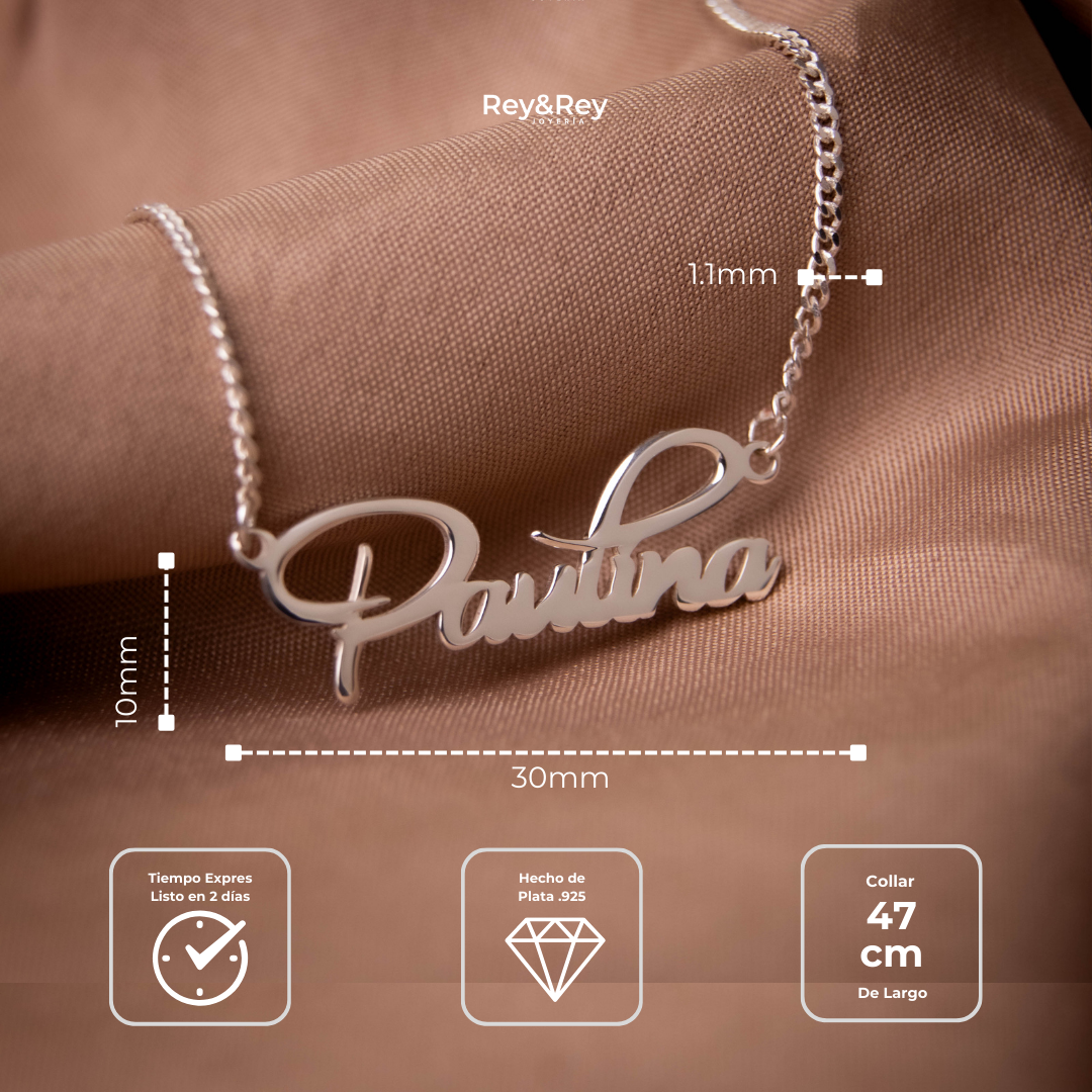 Cadena Classic Barbada Personalizable Plata .925