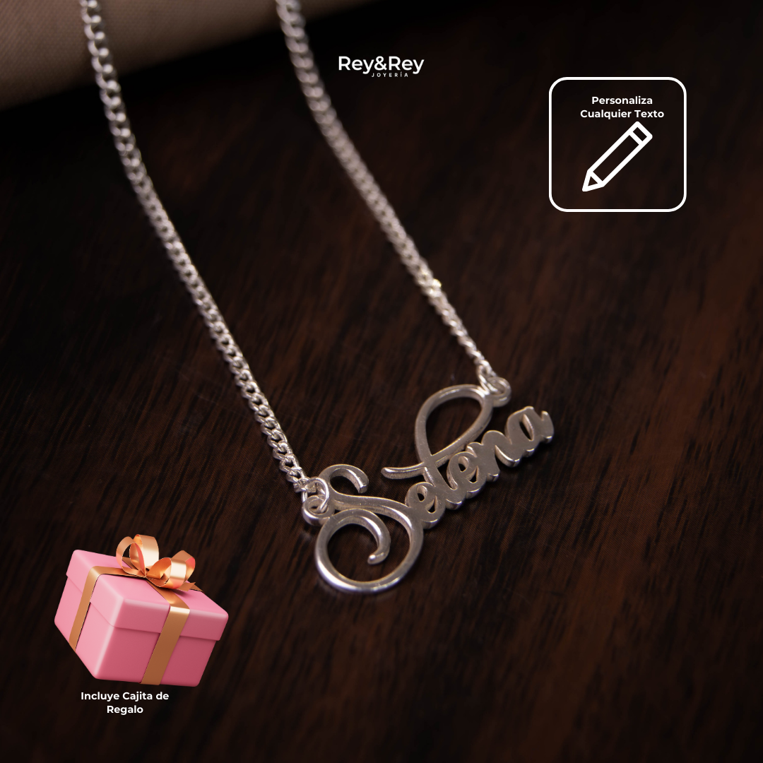 Cadena Classic Barbada Personalizable Plata .925