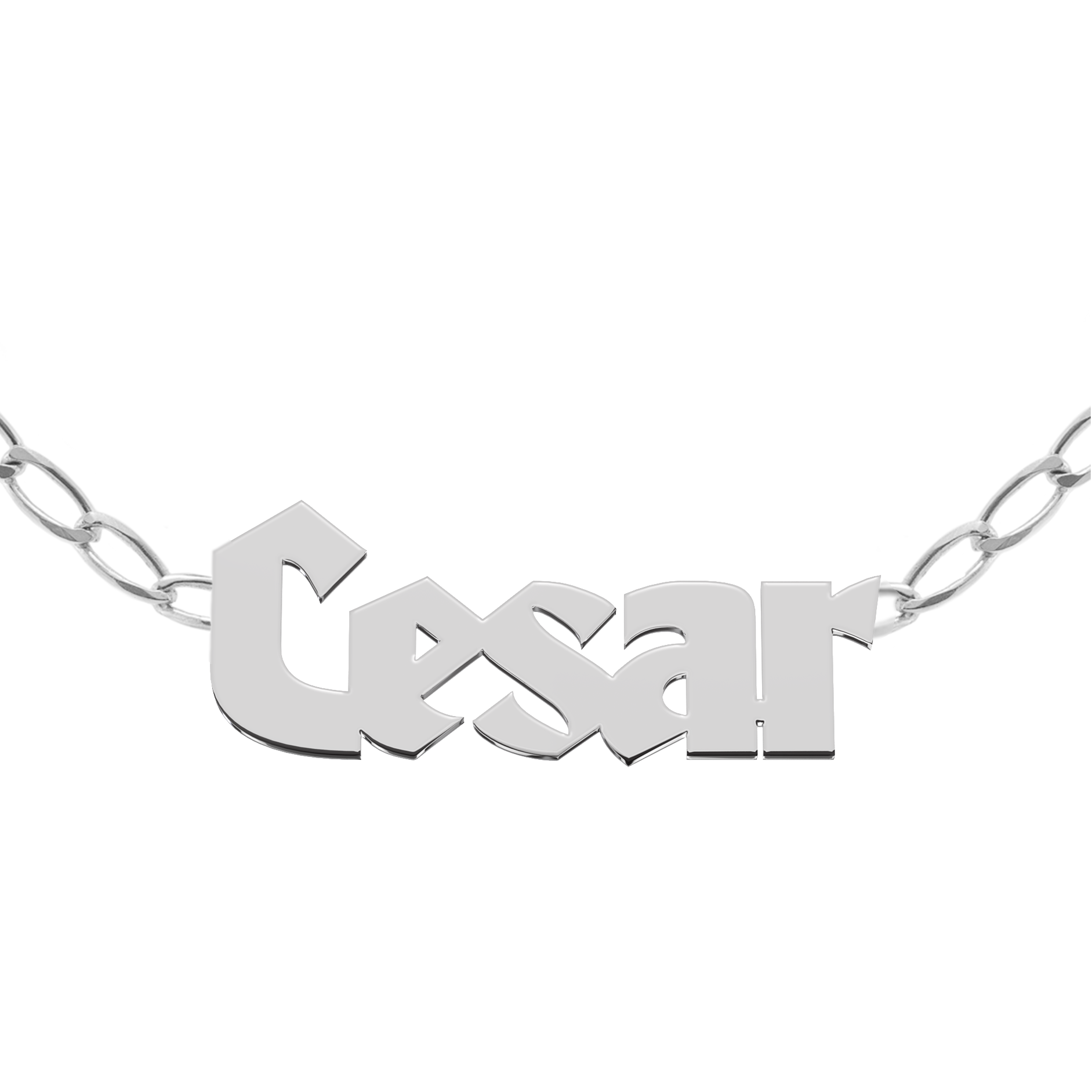 Cadena Monarca Personalizable Plata .925