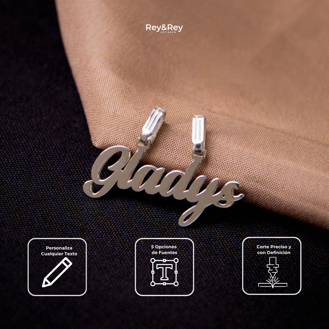 Dije Personalizable Classic de Plata
