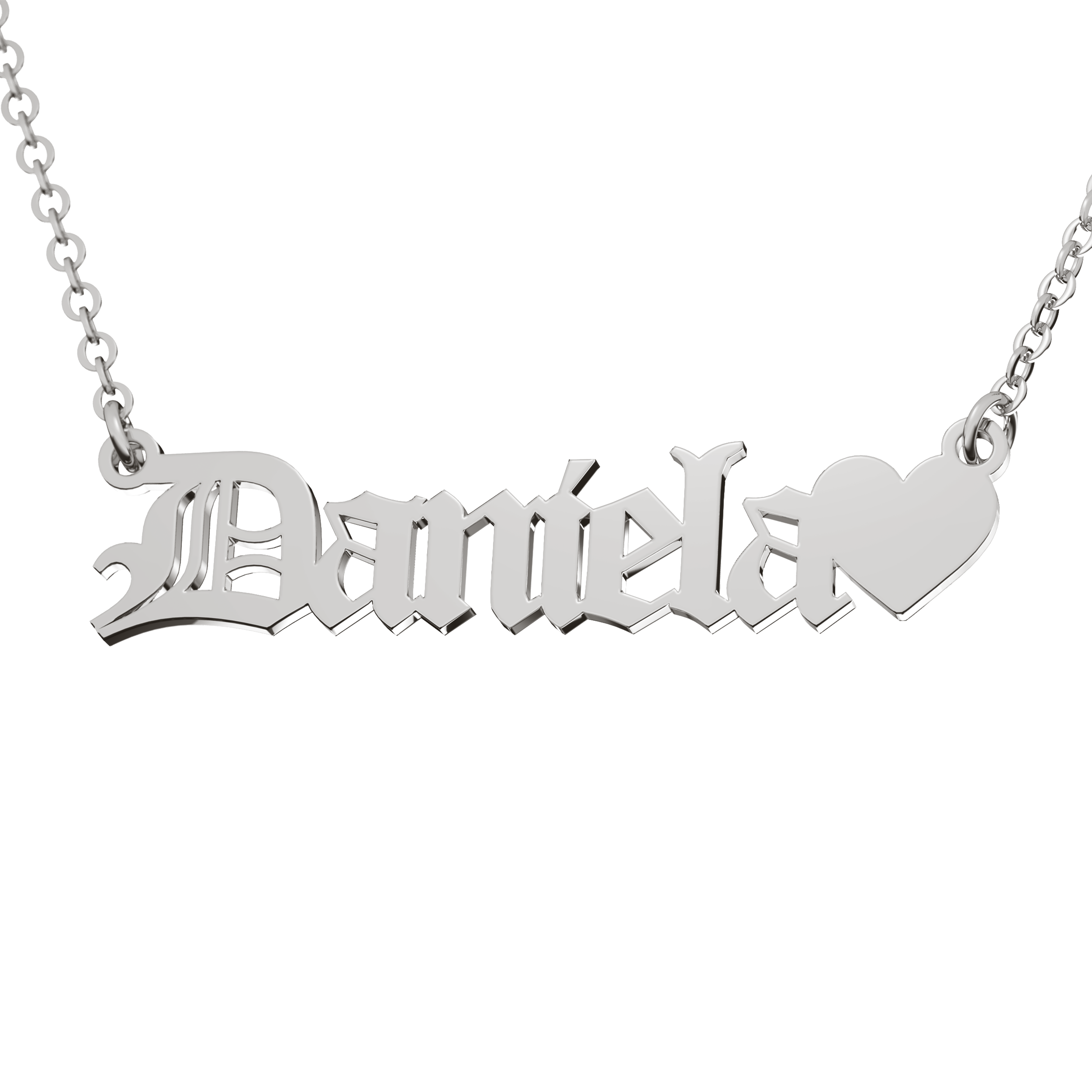 Collar Classic Figura Personalizable Plata .925