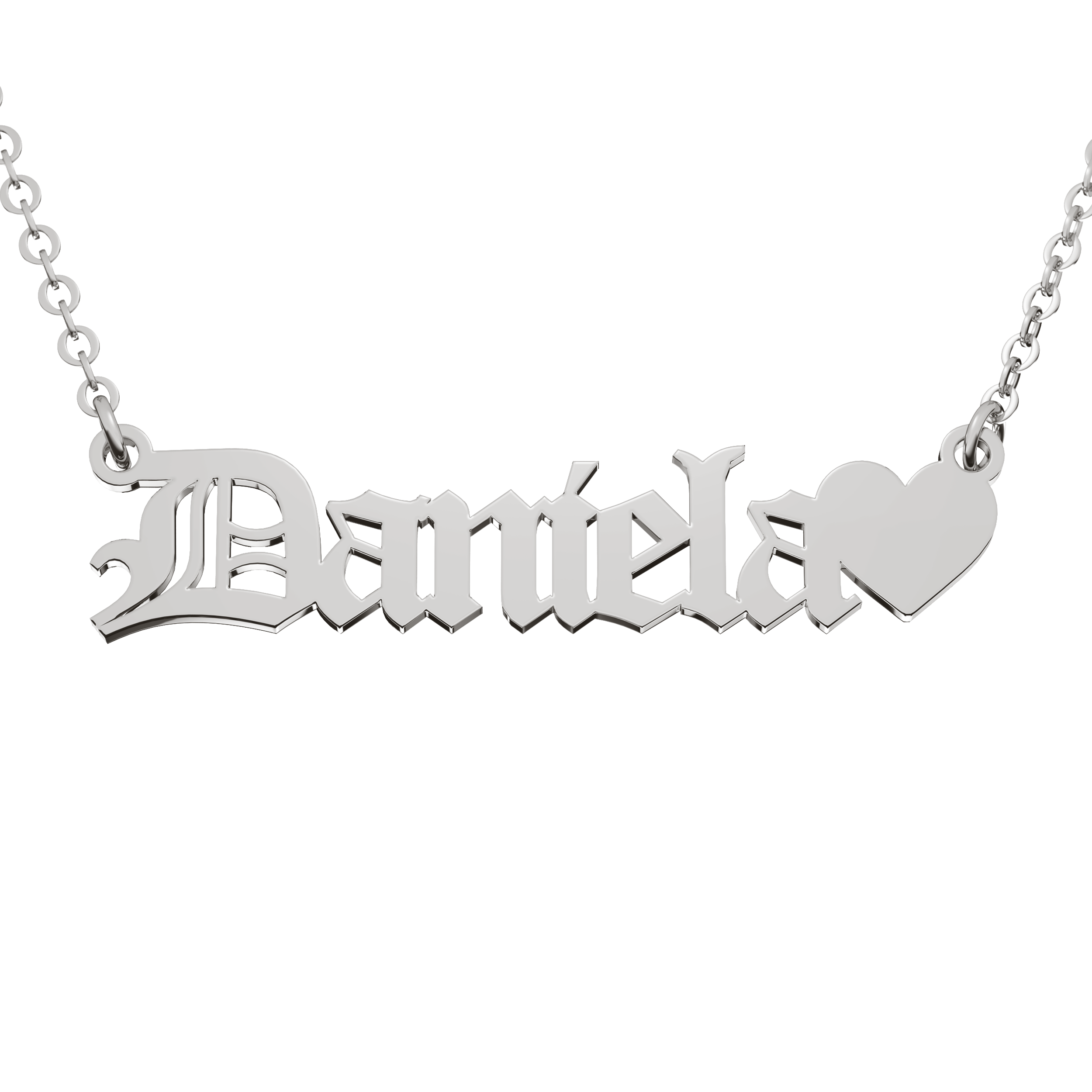 Collar Classic Figura Personalizable Plata .925