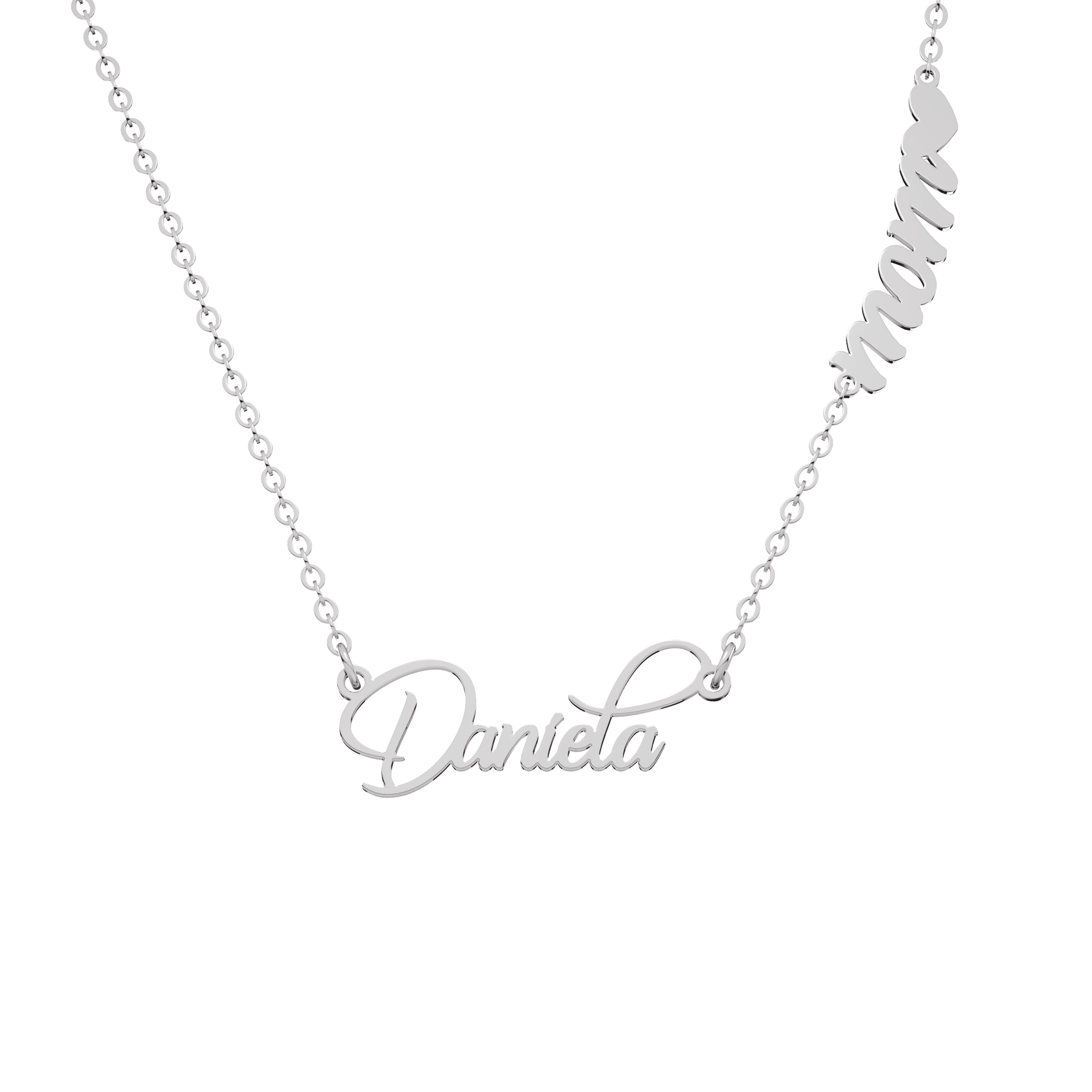 Collar Classic Mom Personalizable Plata .925