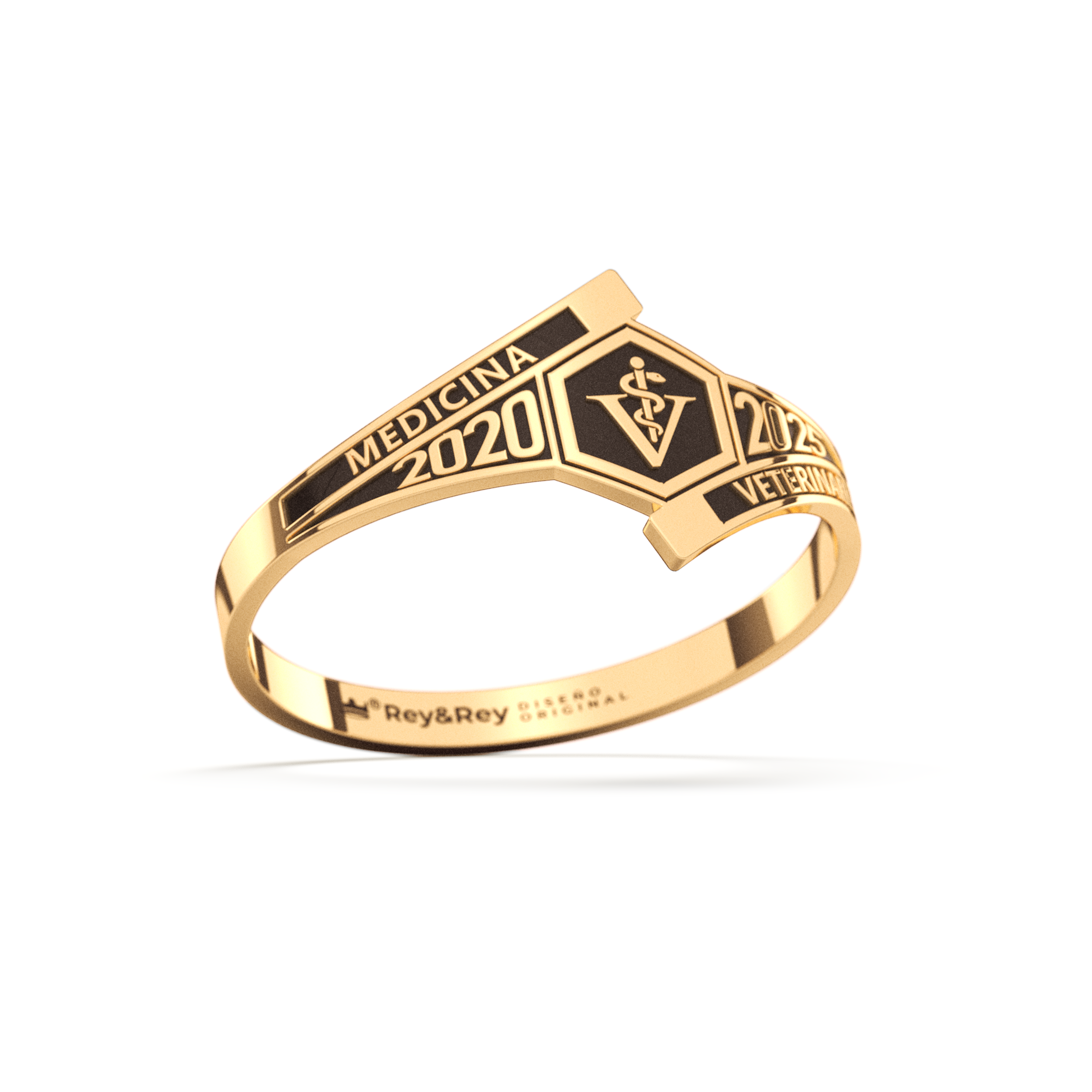 Anillo Graduacion Trayecto Oro