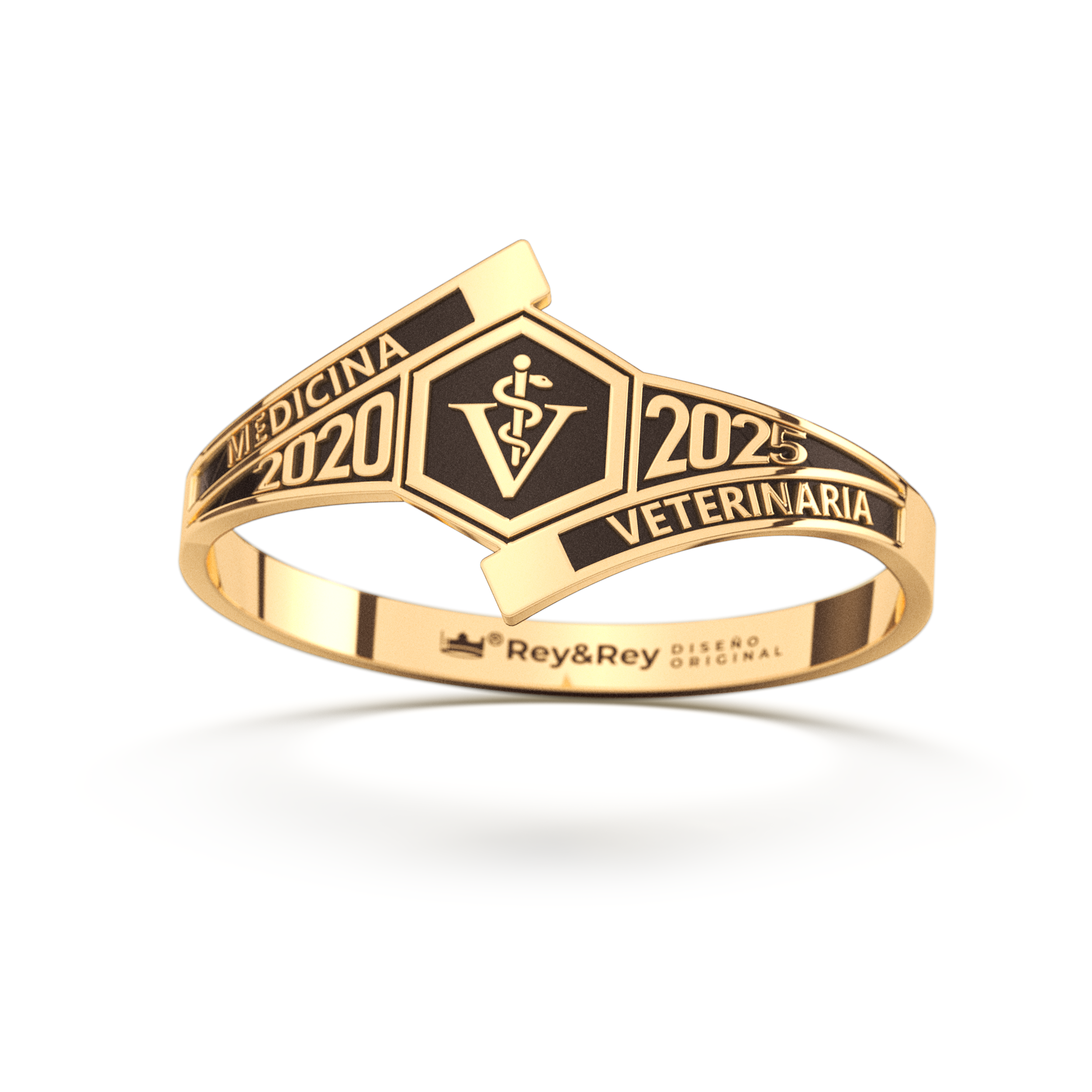 Anillo Graduacion Trayecto Oro