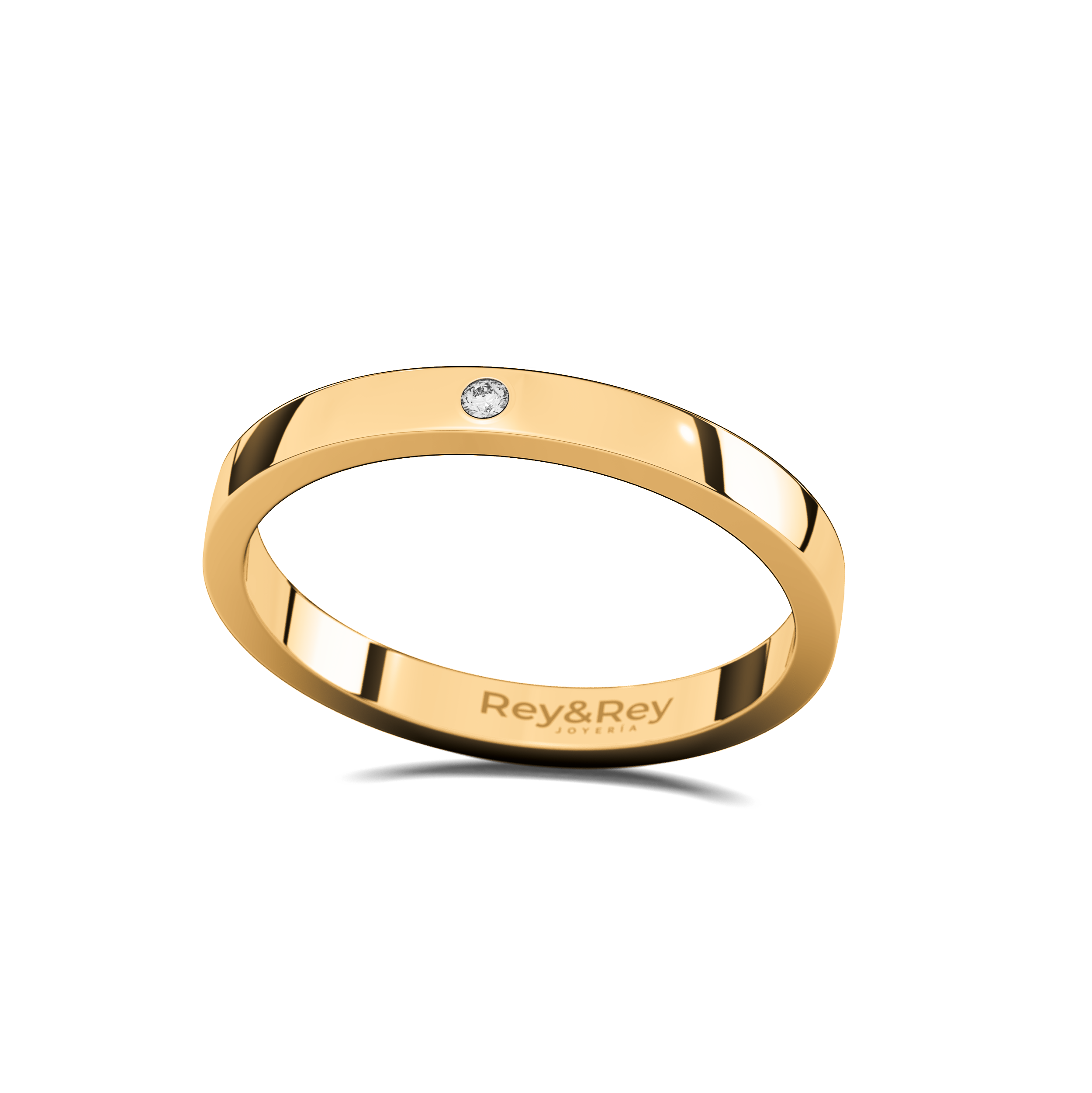 Anillo Flat S Plata