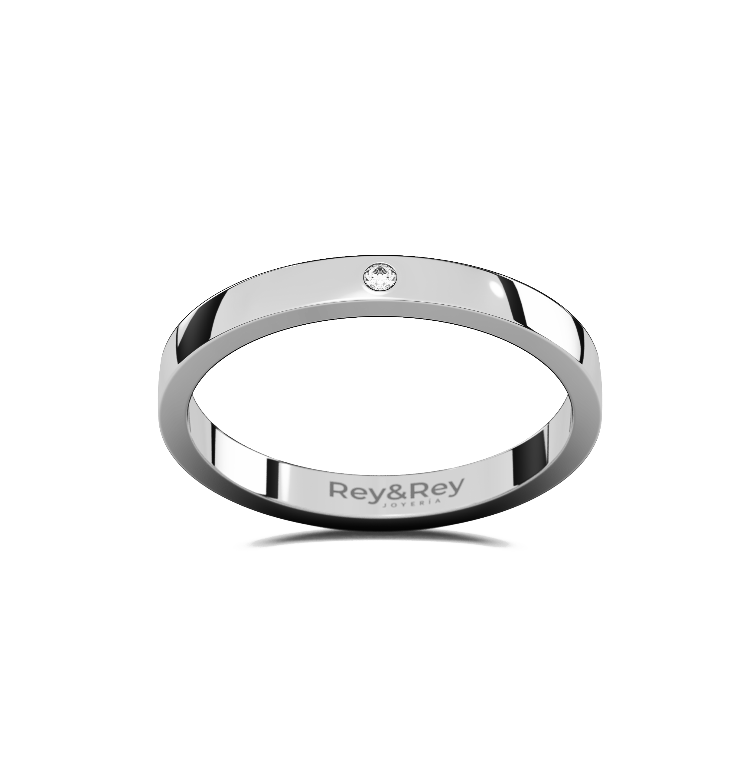 Anillo Flat S Plata