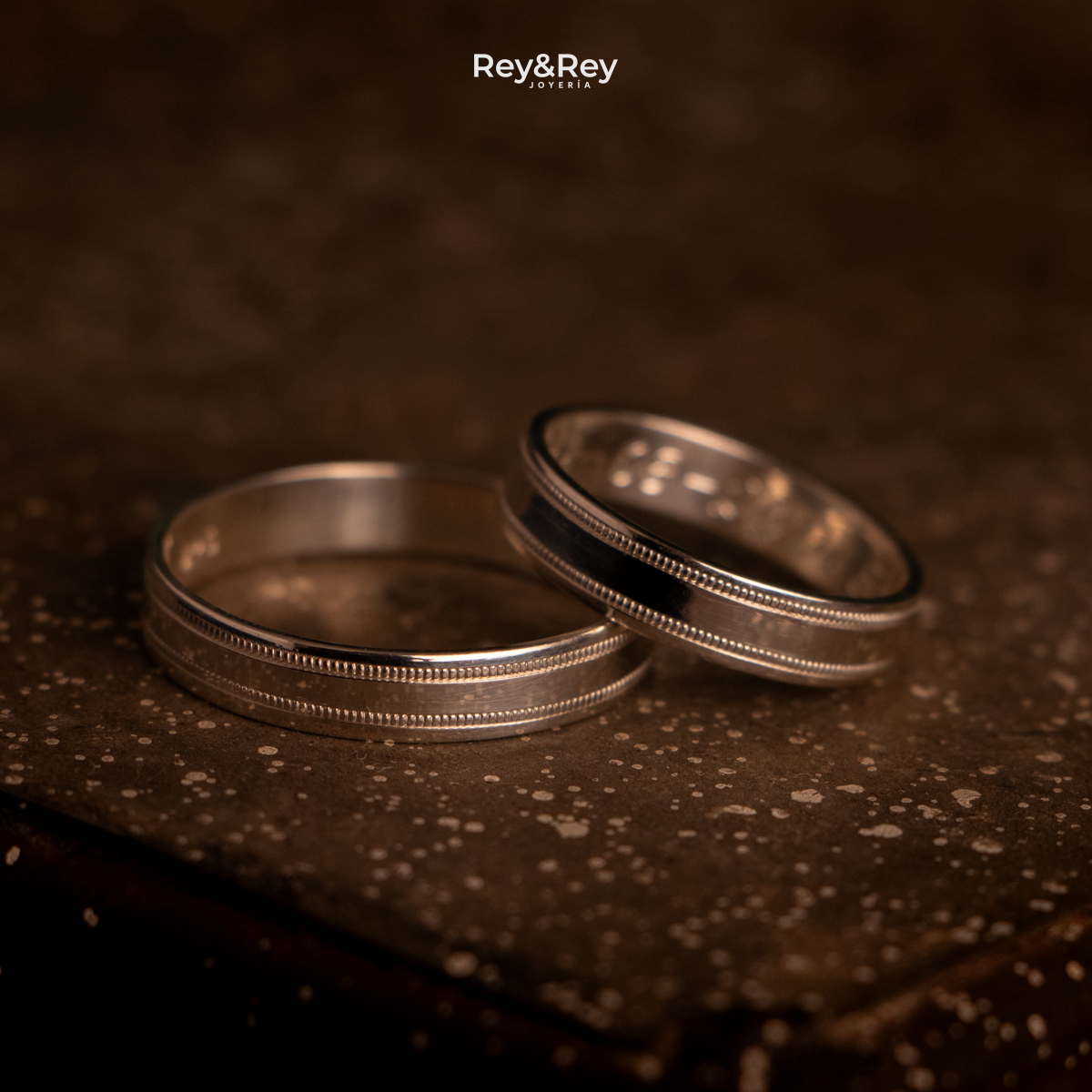 Anillo Milgrain en Plata