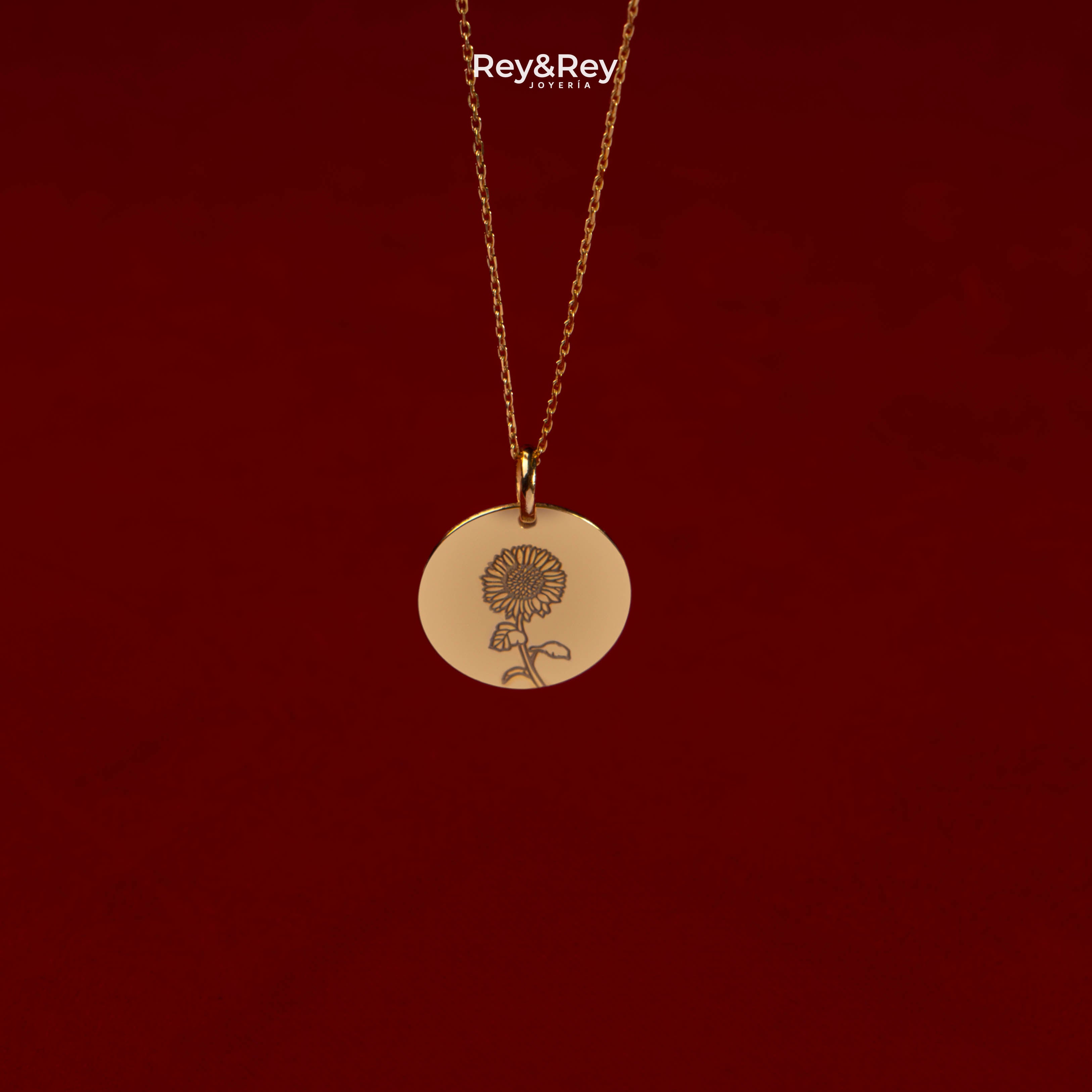 Dije Fiore Personalizable Oro de 10k
