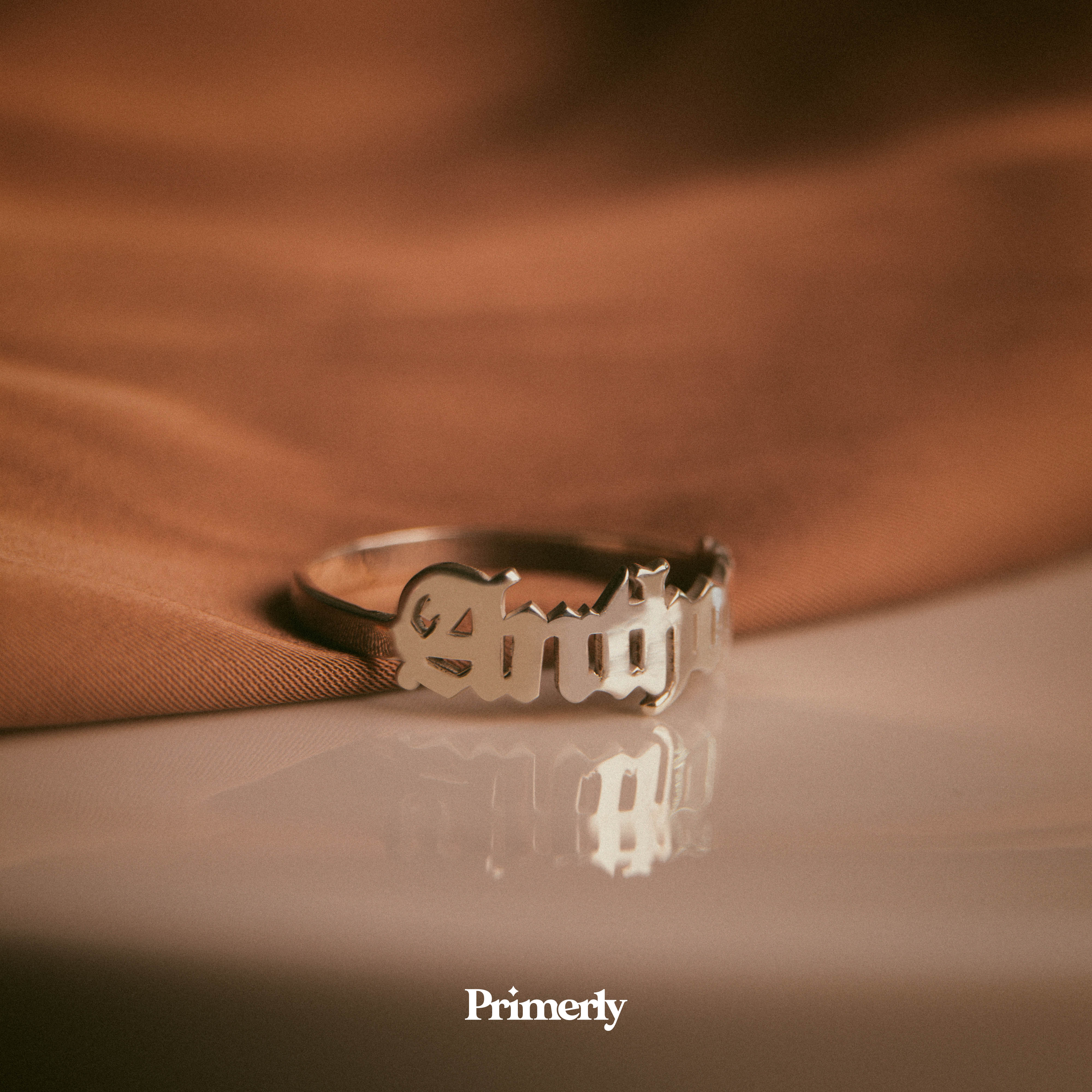 Anillo Classic Personalizable de Plata .925