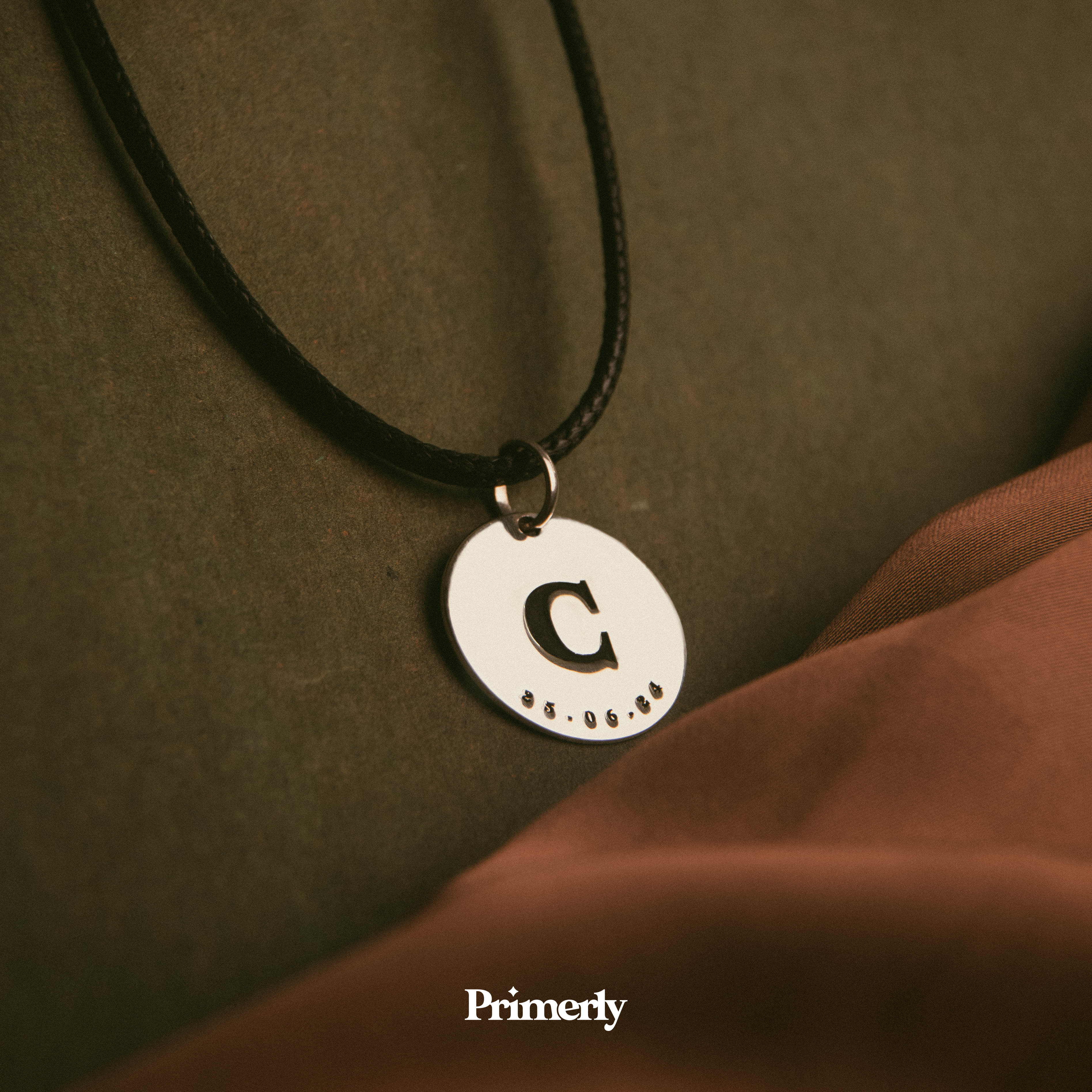 Dije Inicial Personalizable Plata .925