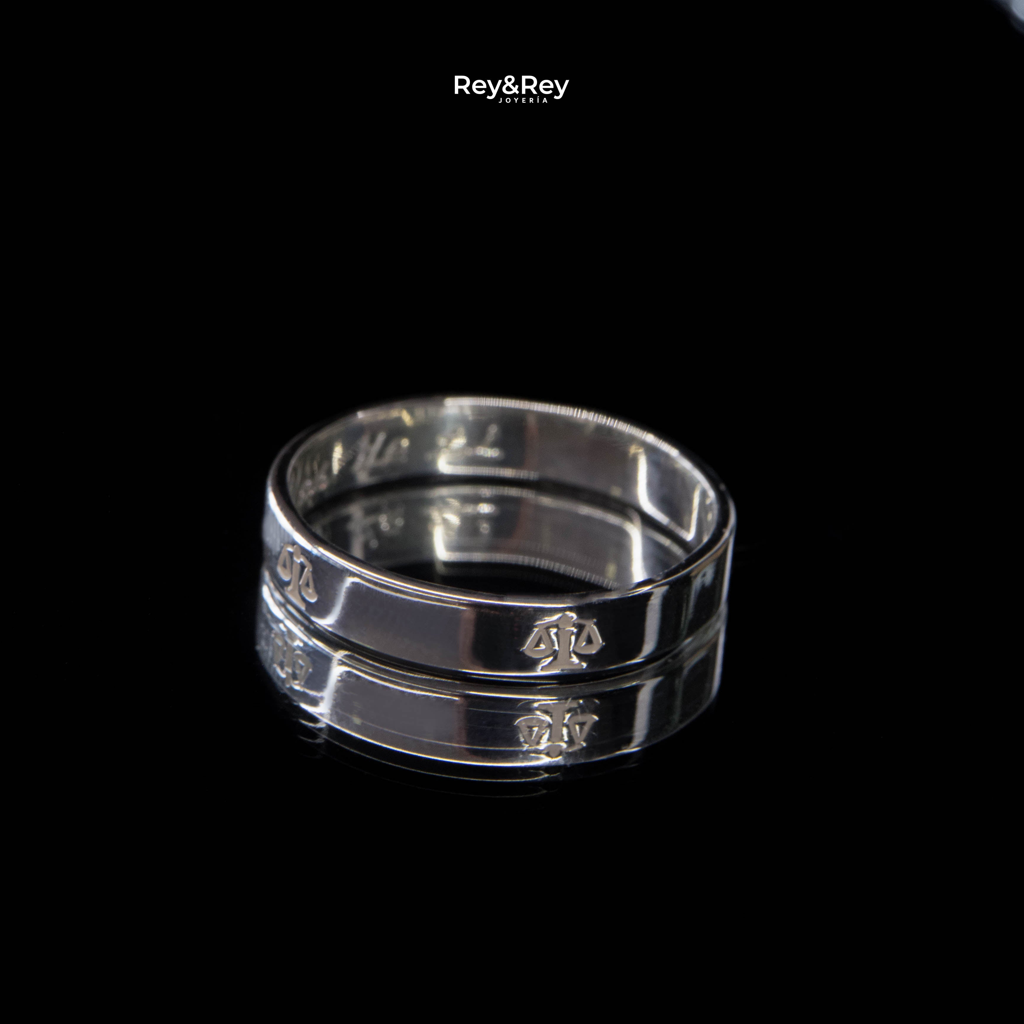 Anillo Graduación Ciclo Plata .925
