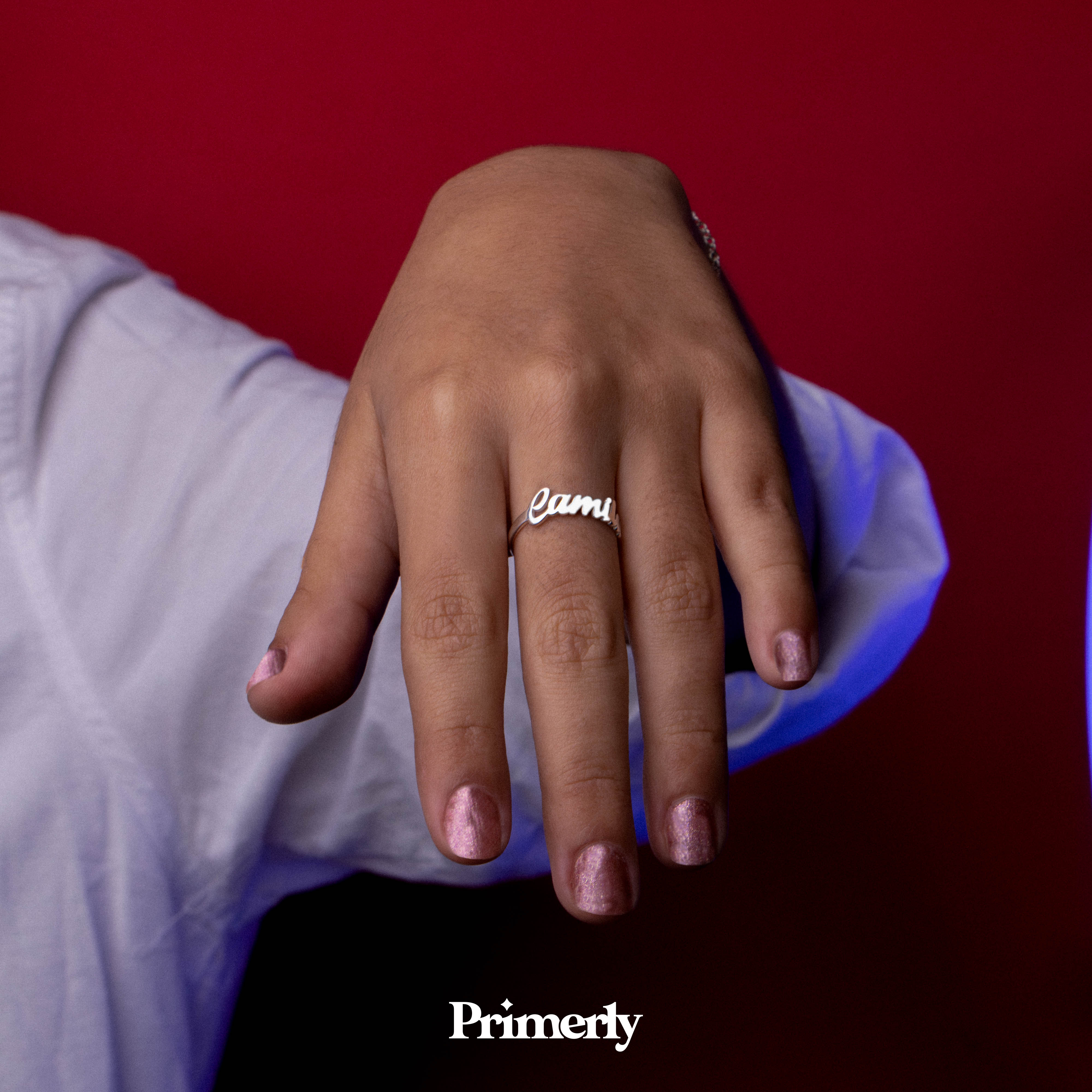 Anillo Classic Personalizable de Plata .925