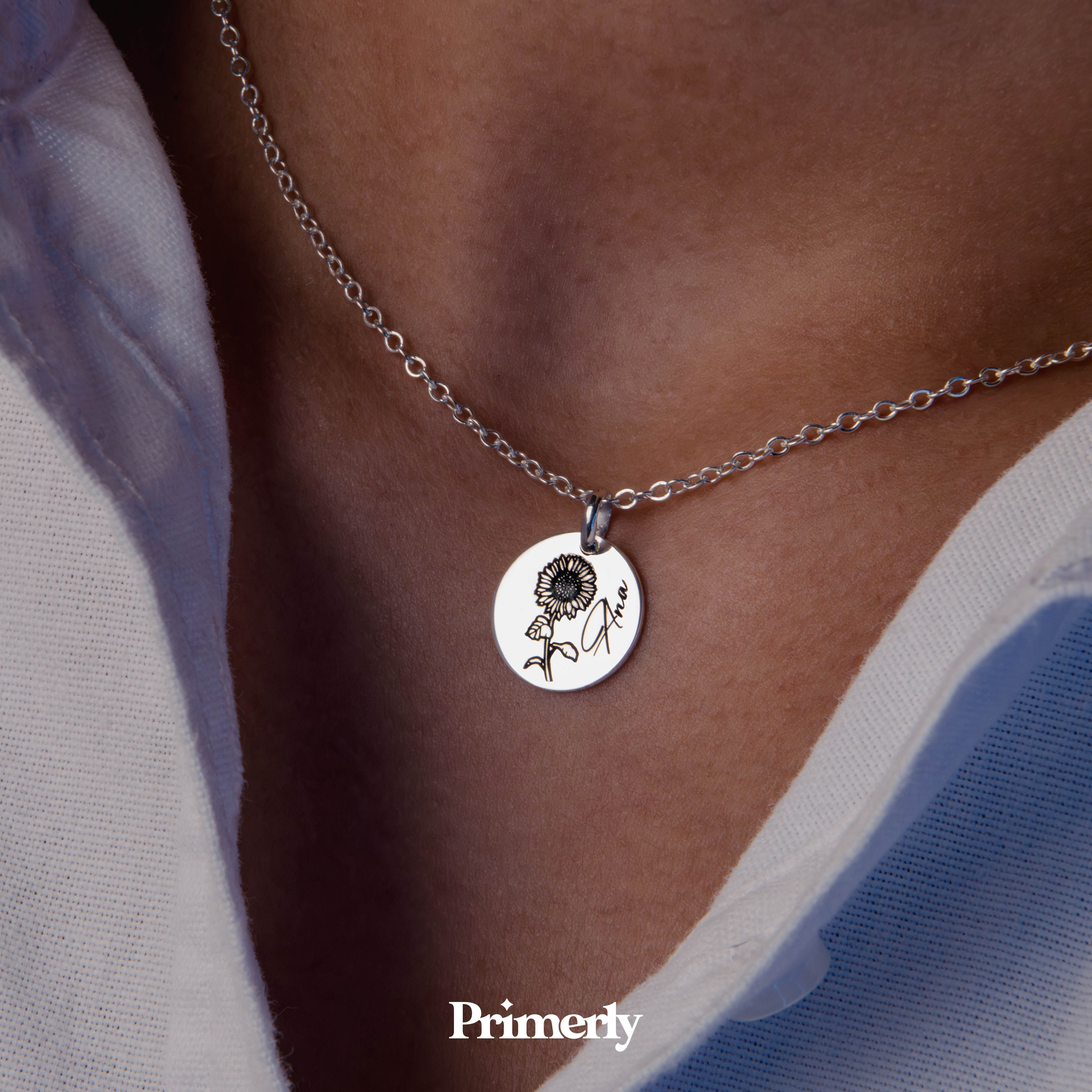 Dije Fiore Personalizable Plata .925