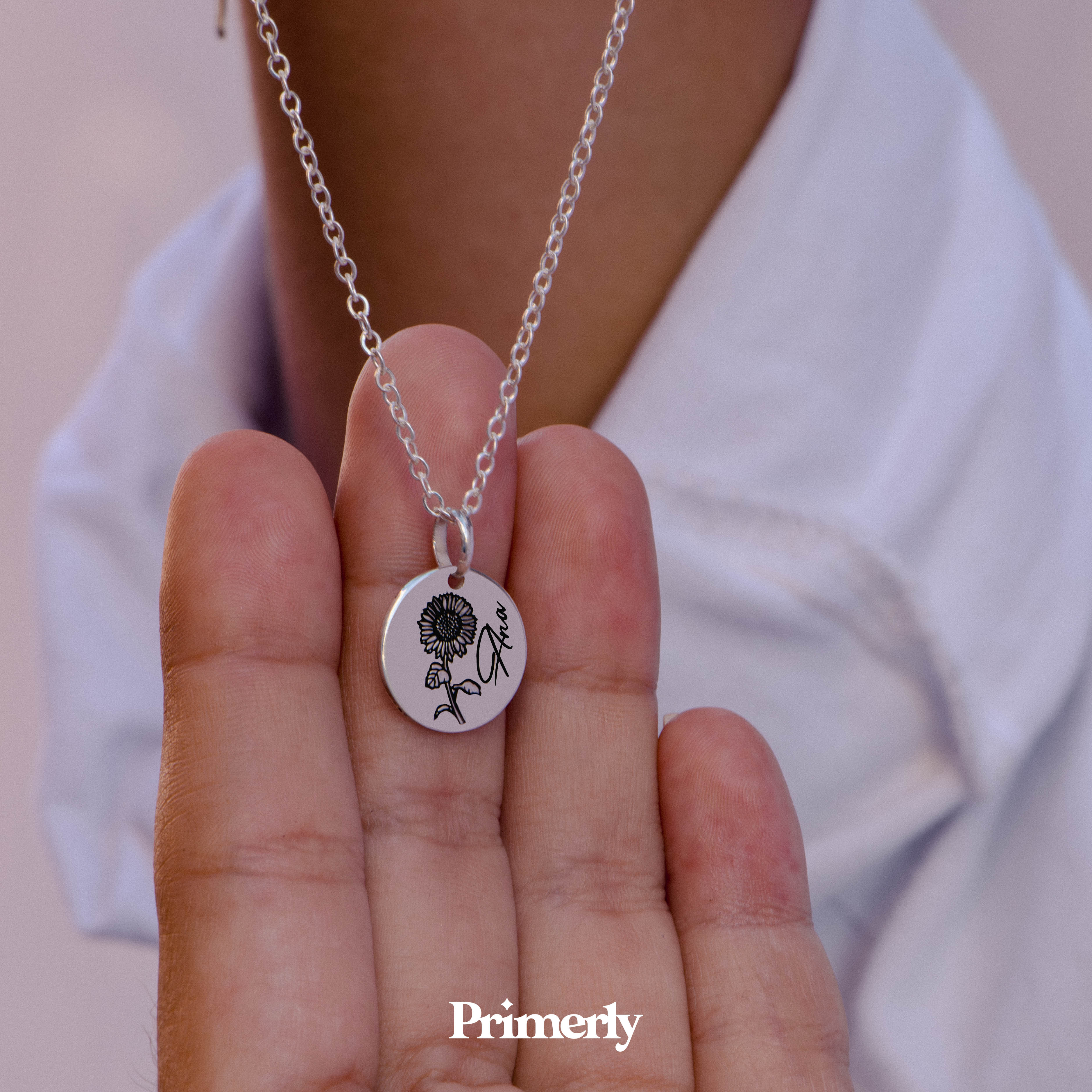Dije Fiore Personalizable Plata .925
