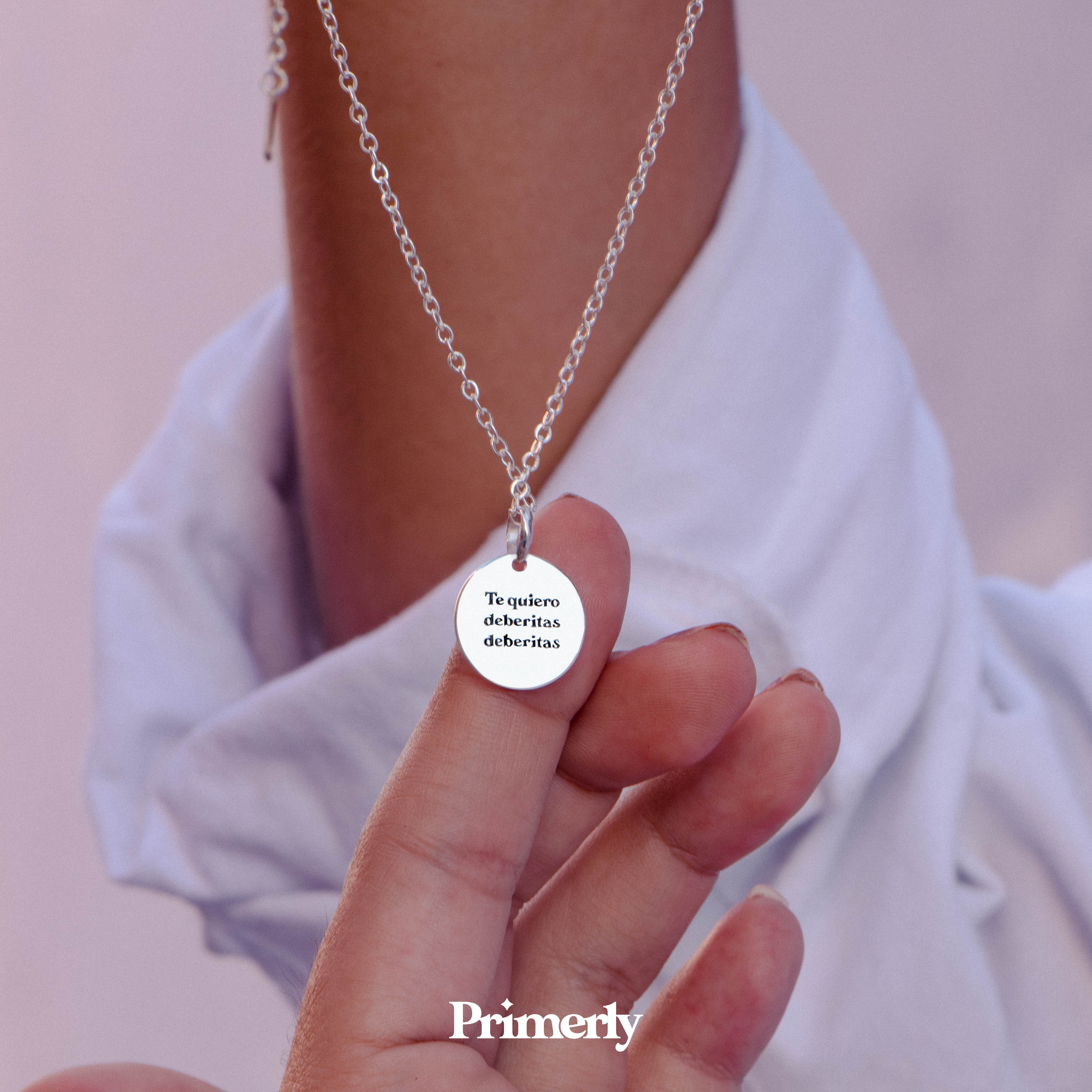 Dije Fiore Personalizable Plata .925