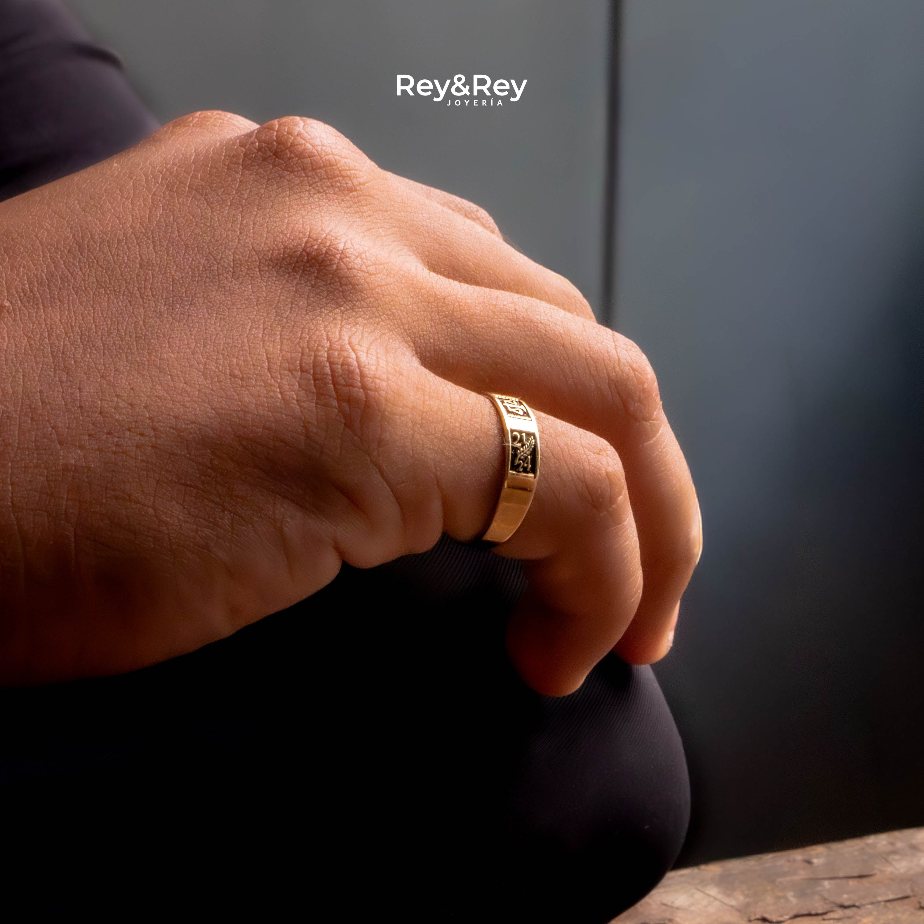 Anillo Graduacion Meta Oro