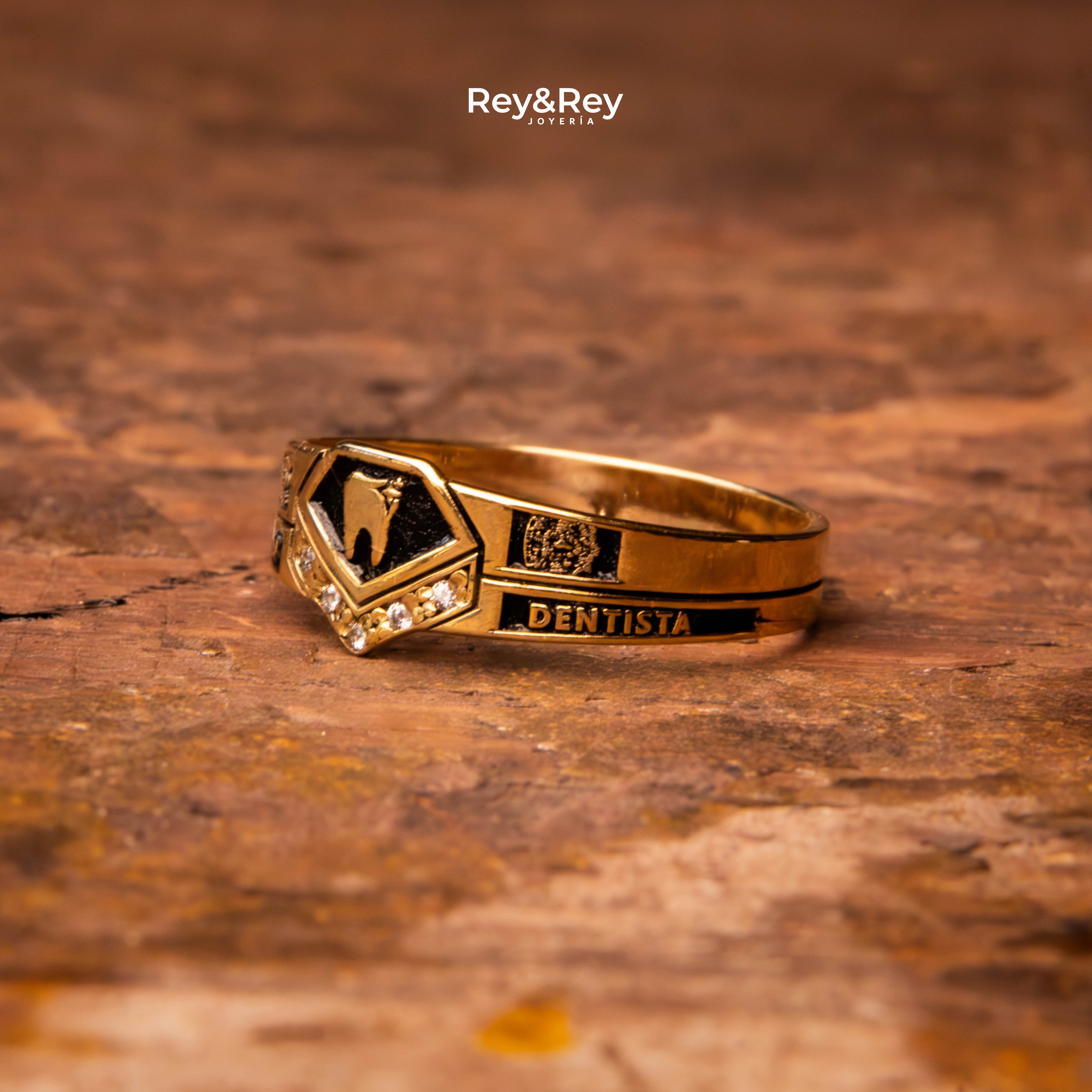 Anillo Graduación Alianza Gem Oro