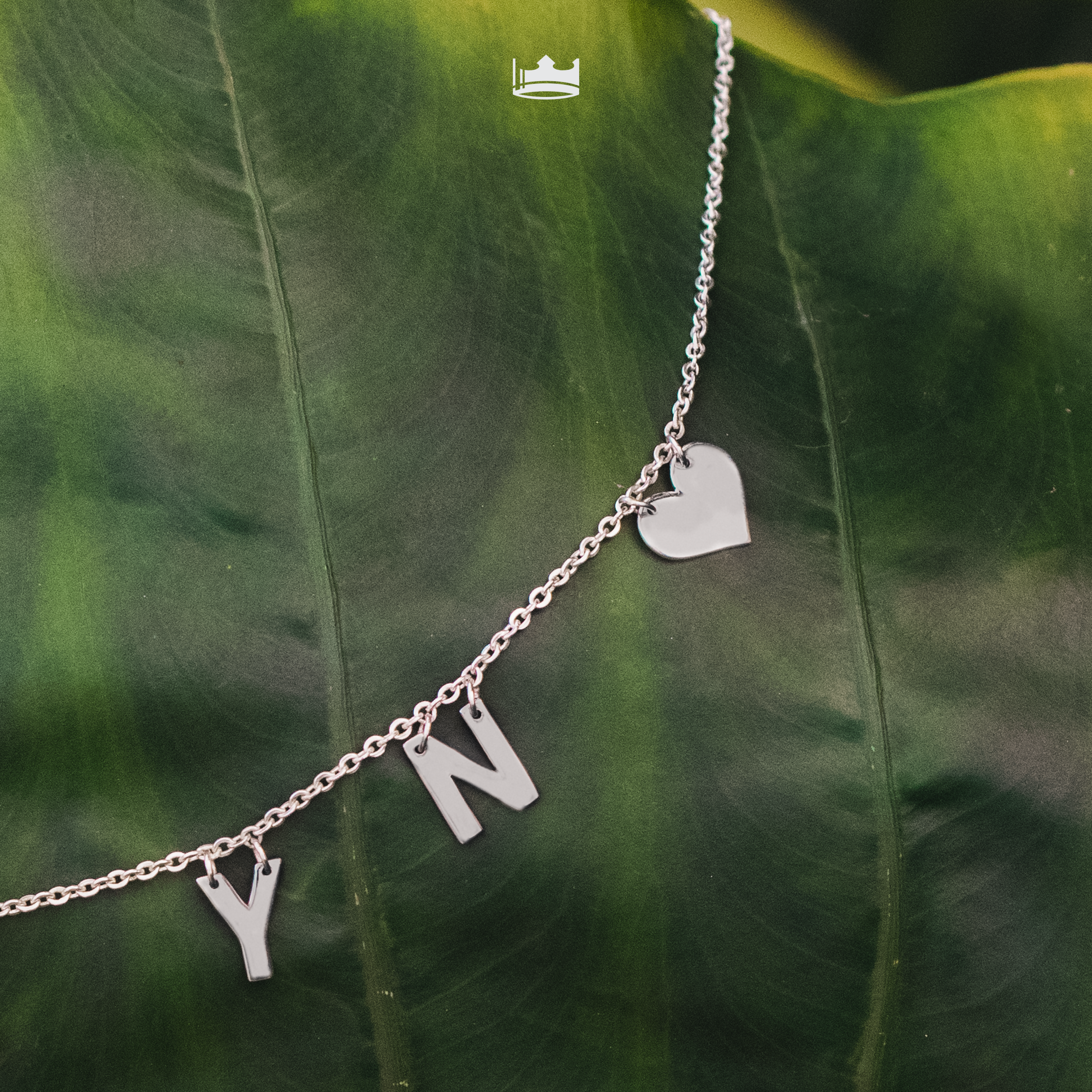 Cadena Letras Personalizable Plata .925