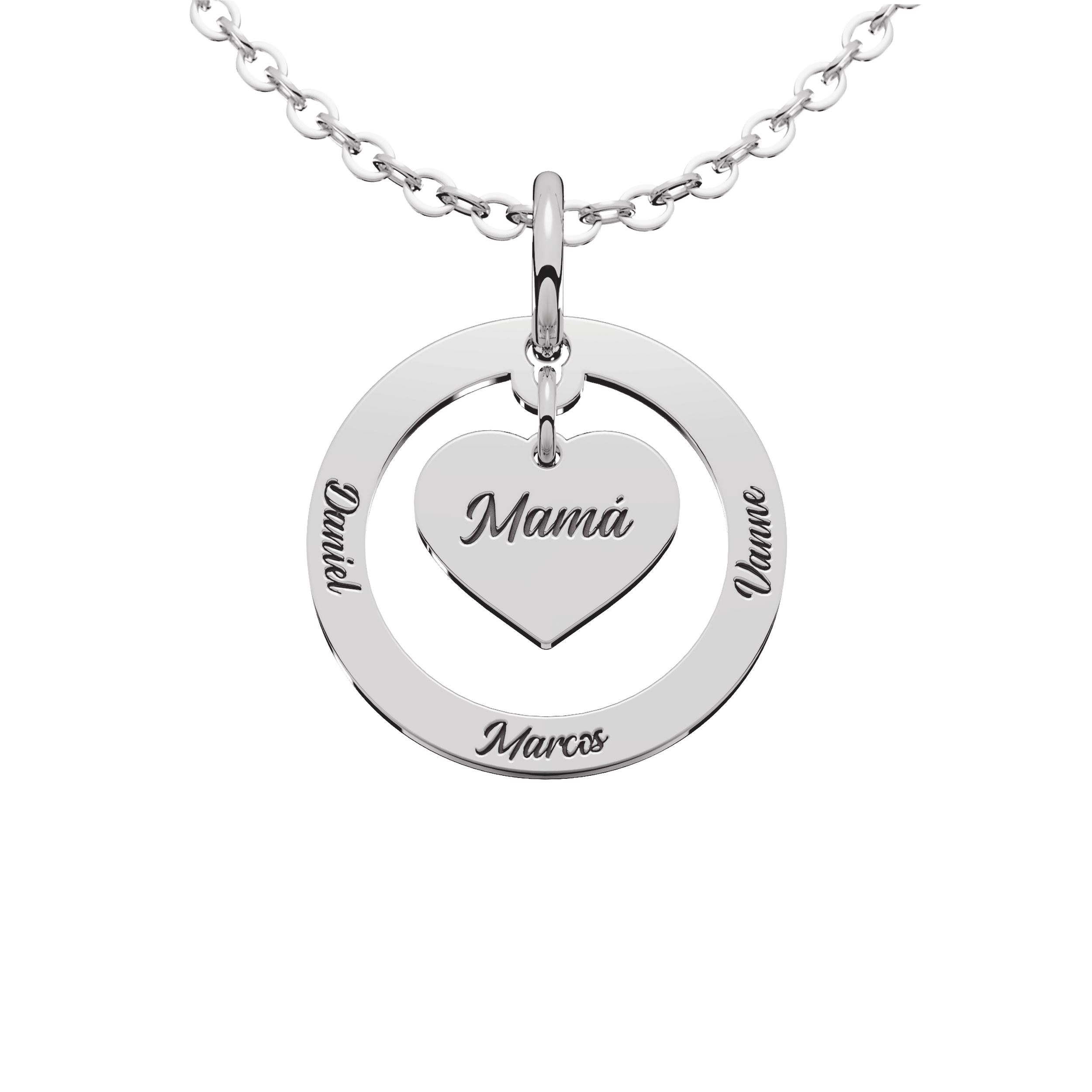 Collar Loop Personalizable Plata .925