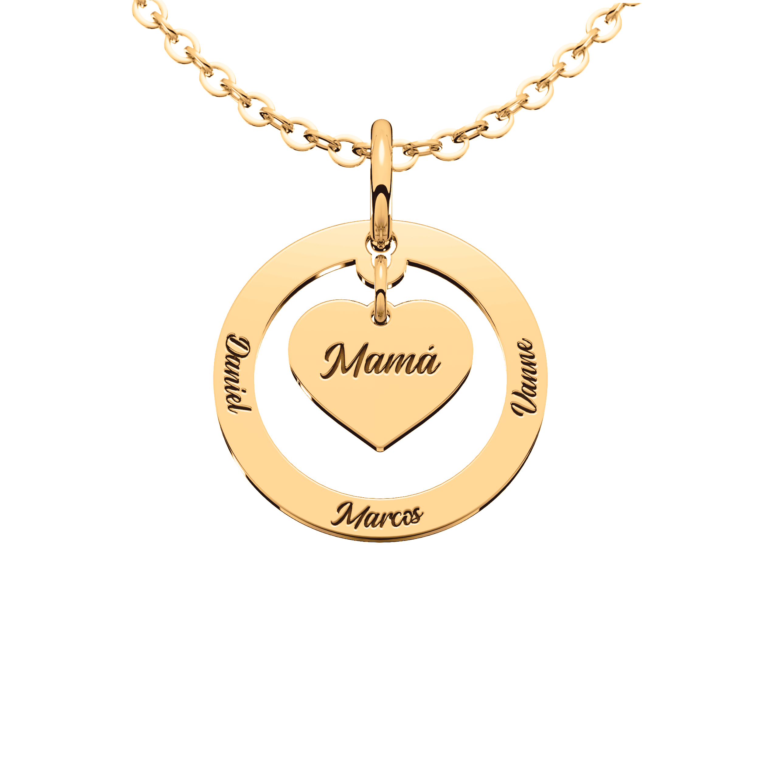 Collar Loop Personalizable Oro 10k