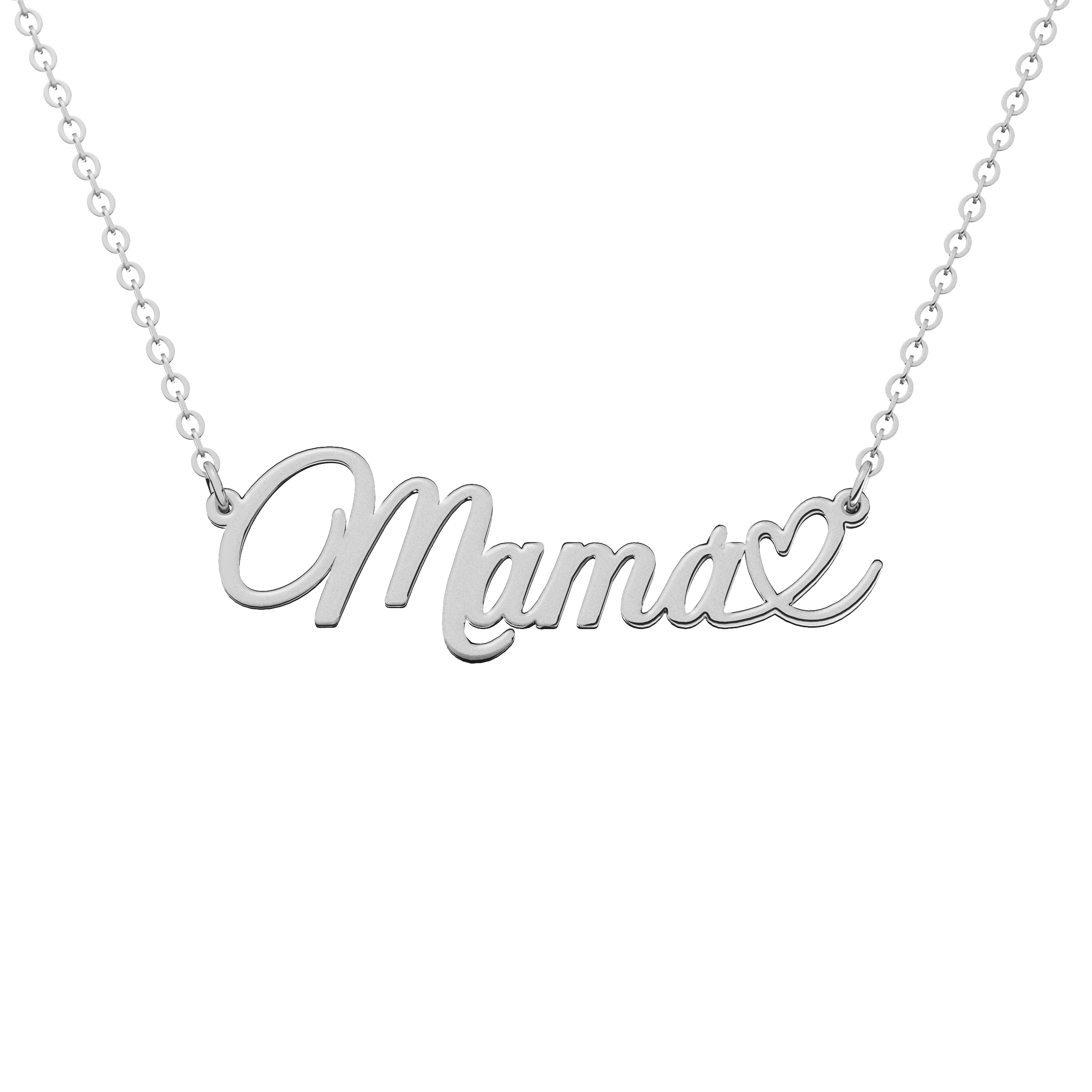 Collar Mamá Love Plata .925