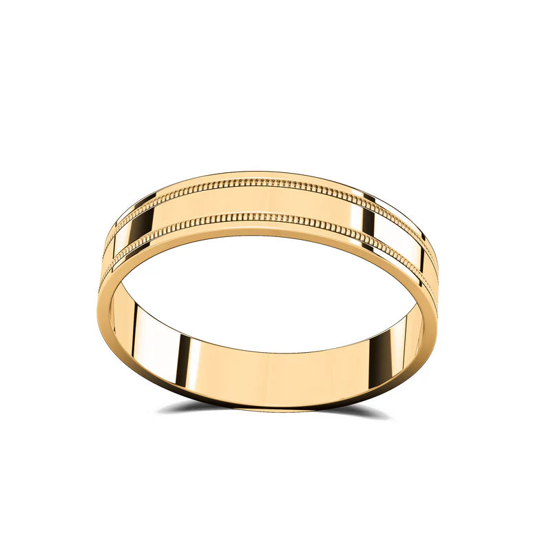 Anillo Milgrain en Plata