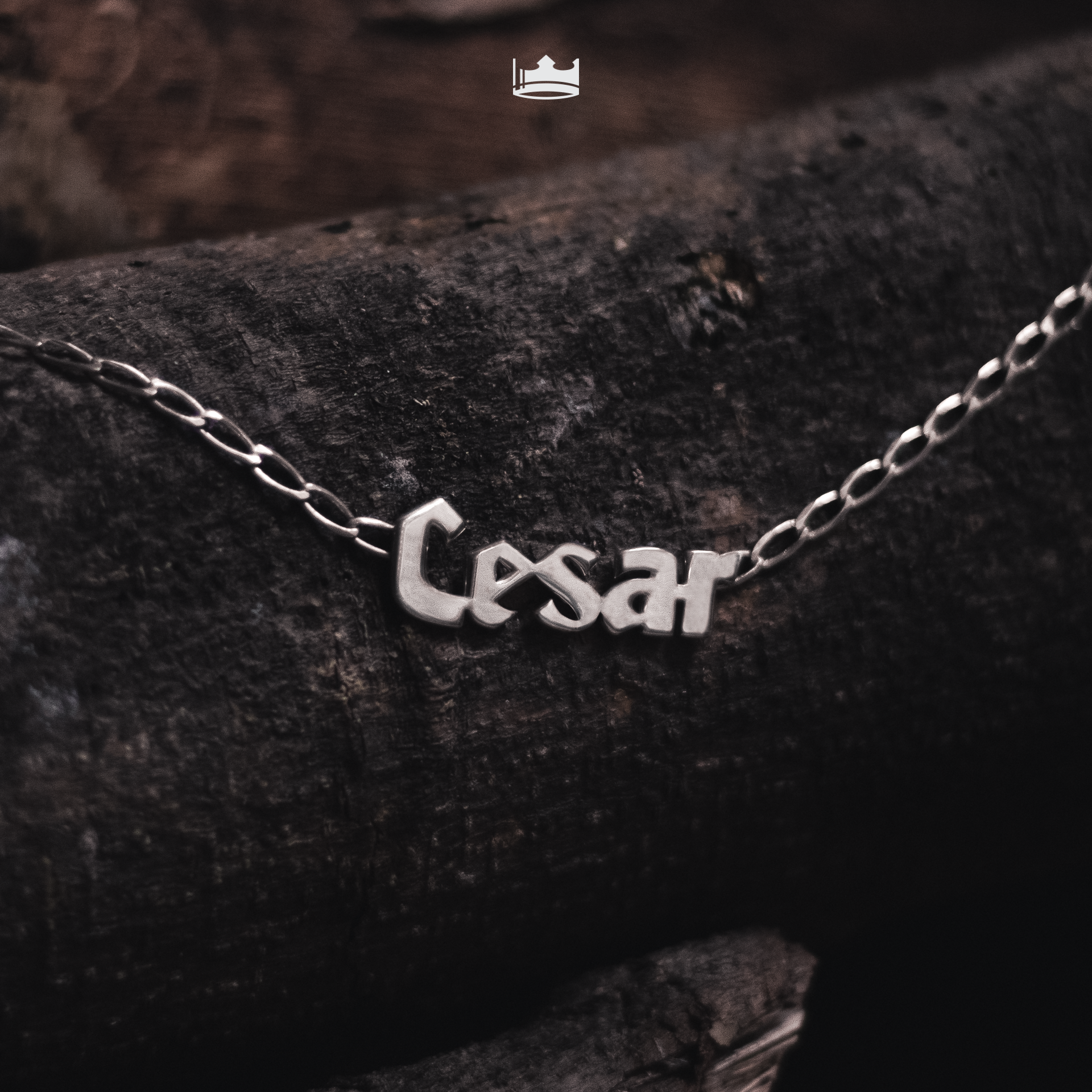 Cadena Monarca Personalizable Plata .925