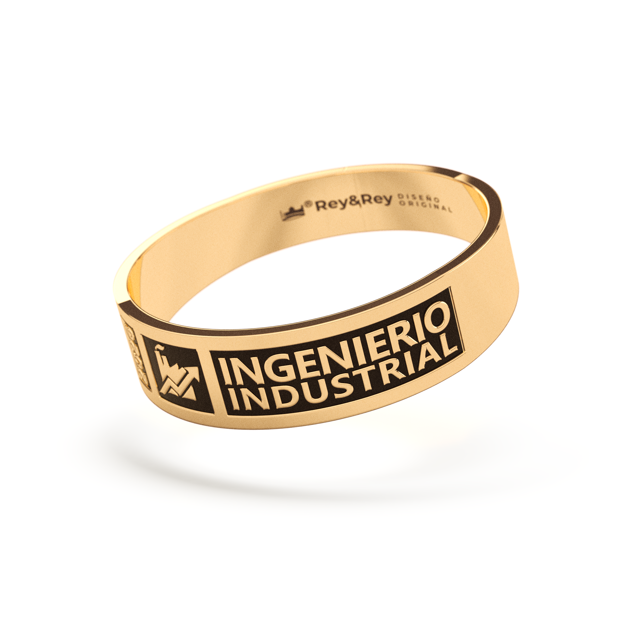 Anillo Graduacion Pleno Oro