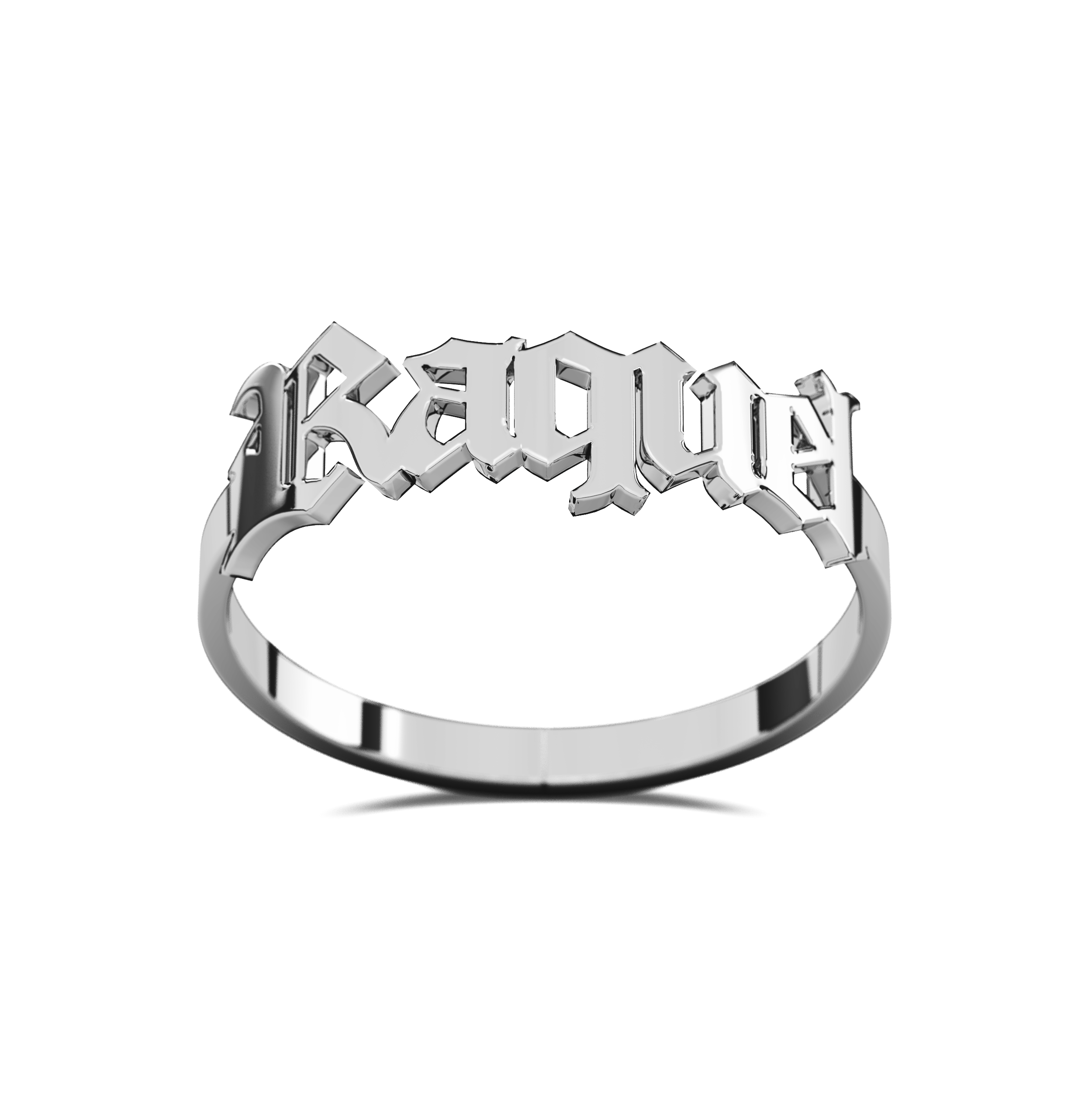 Anillo Classic Personalizable de Plata .925
