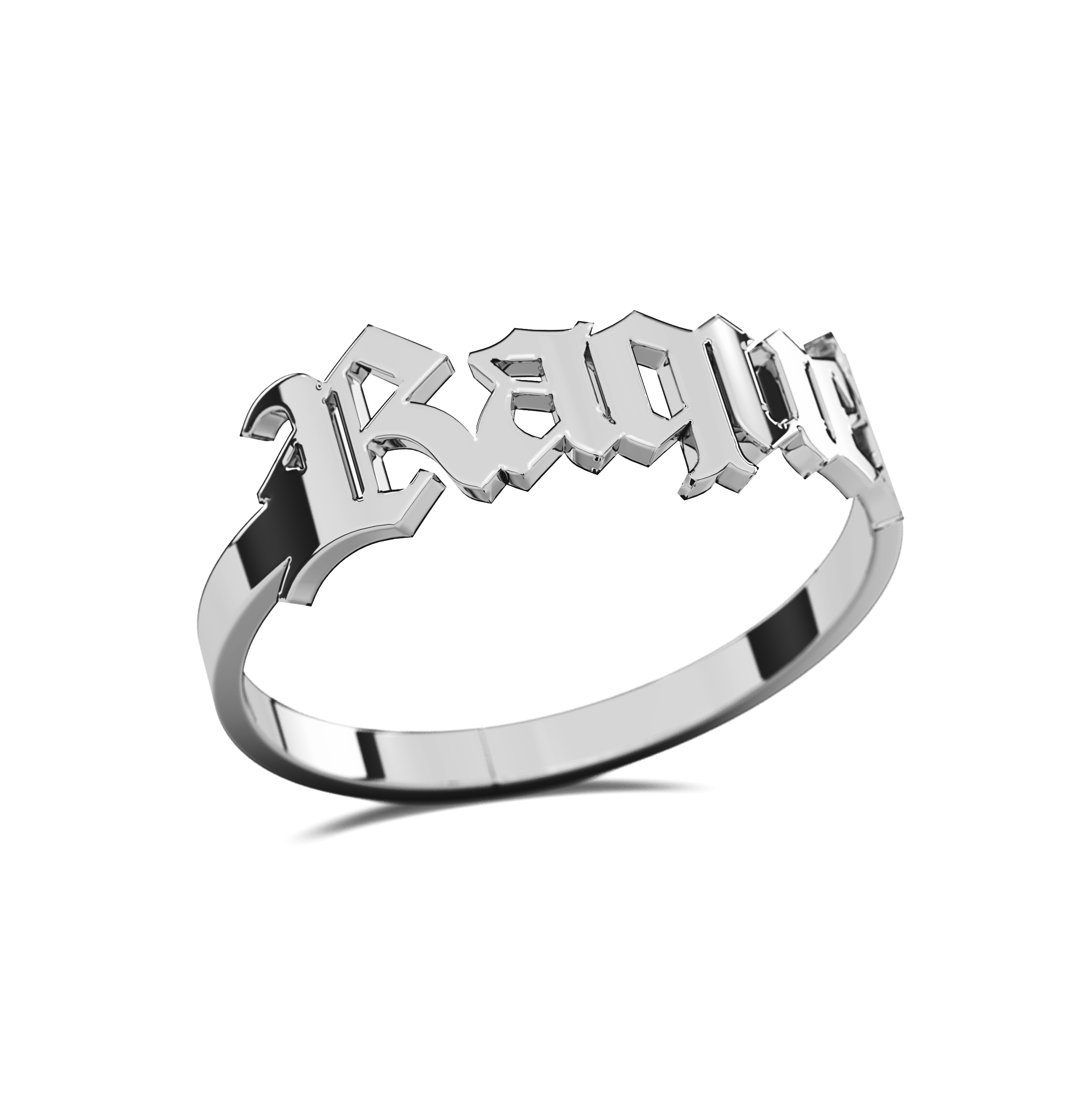Anillo Classic Personalizable de Plata .925