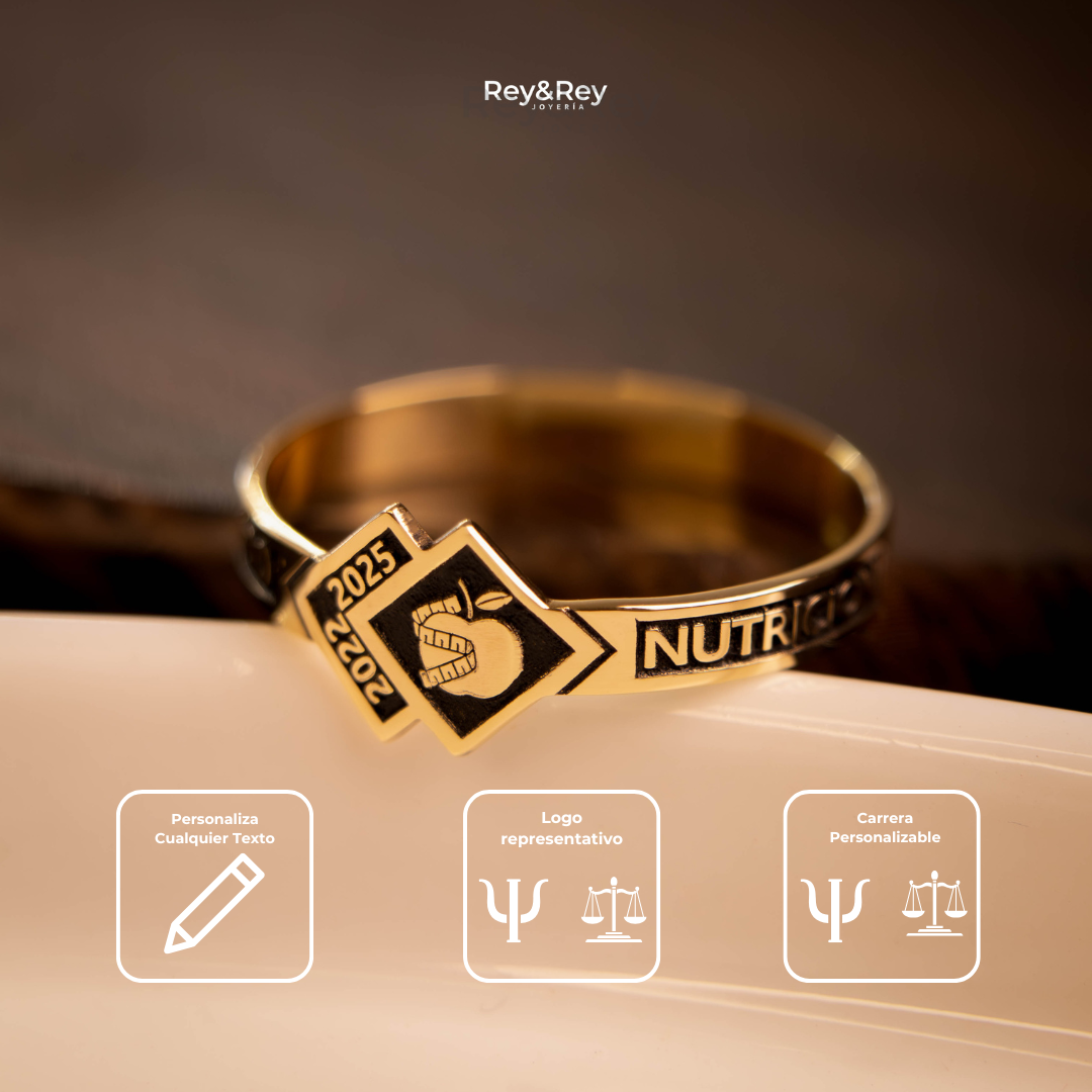 Anillo Graduación Skalon Plata