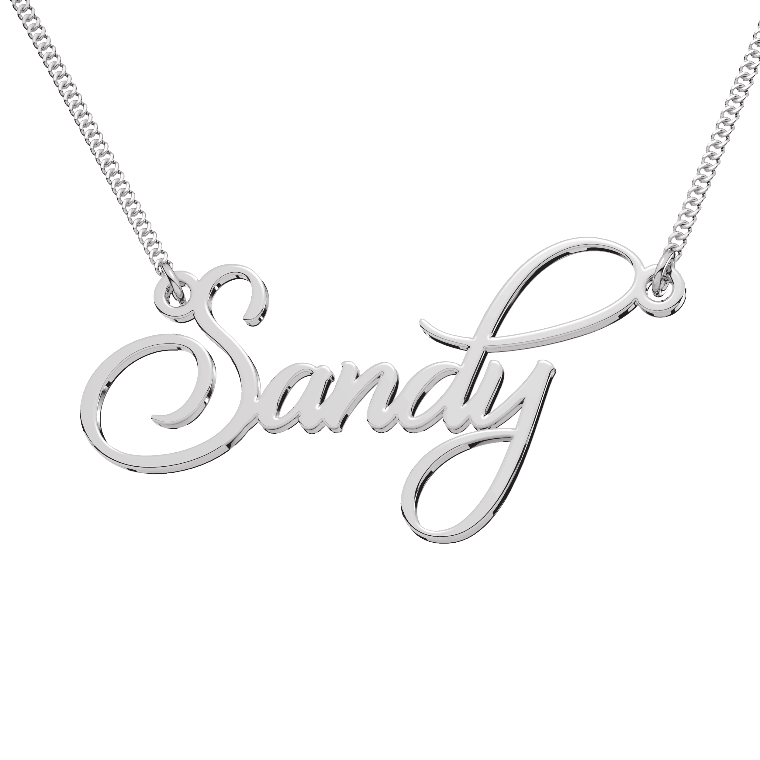 Cadena Classic Barbada Personalizable Plata .925