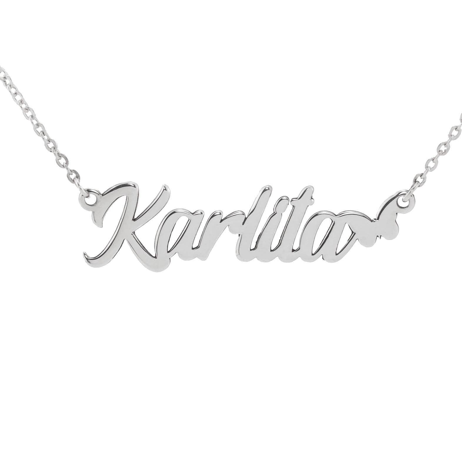 Collar Classic Figura Personalizable Plata .925