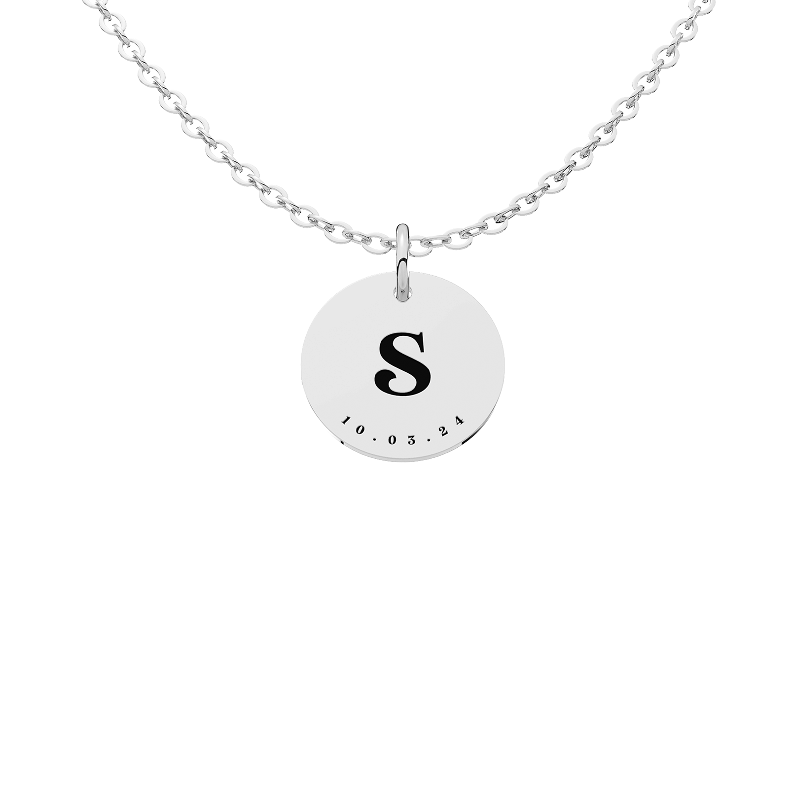 Dije Inicial Personalizable Plata .925