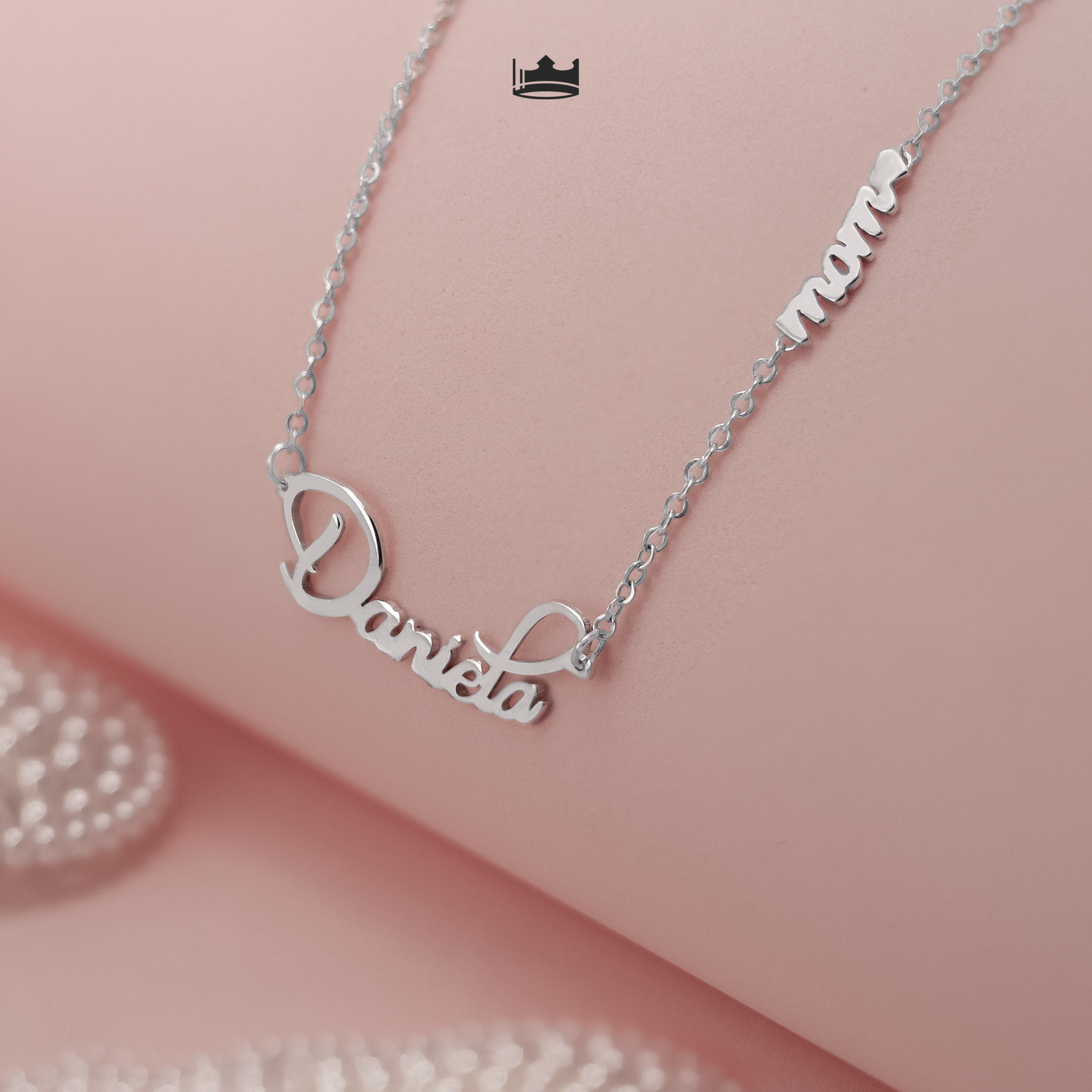Collar Classic Mom Personalizable Plata .925