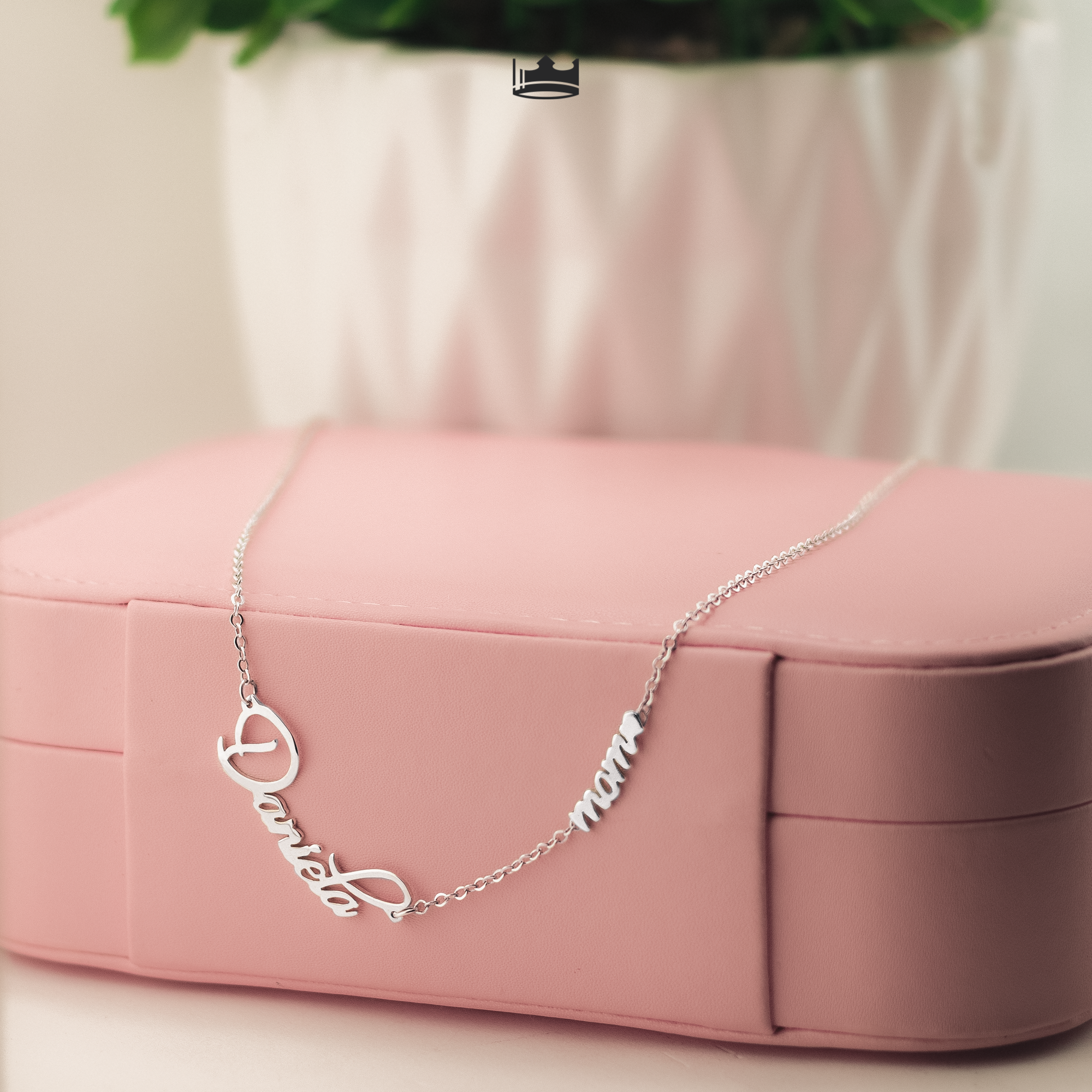 Collar Classic Mom Personalizable Plata .925
