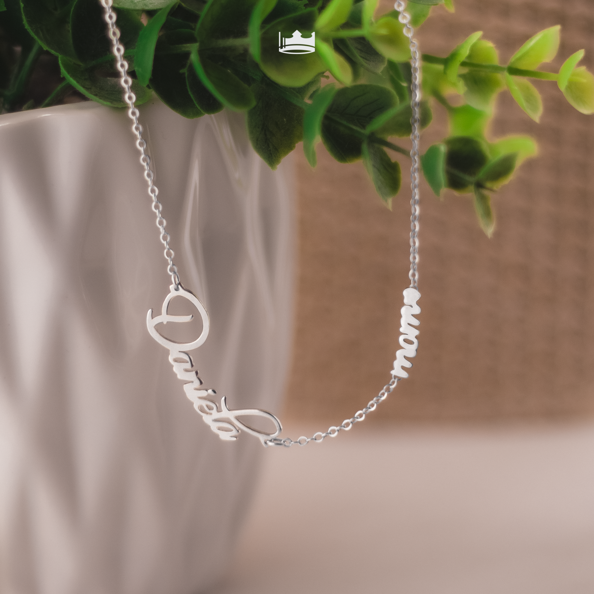 Collar Classic Mom Personalizable Plata .925