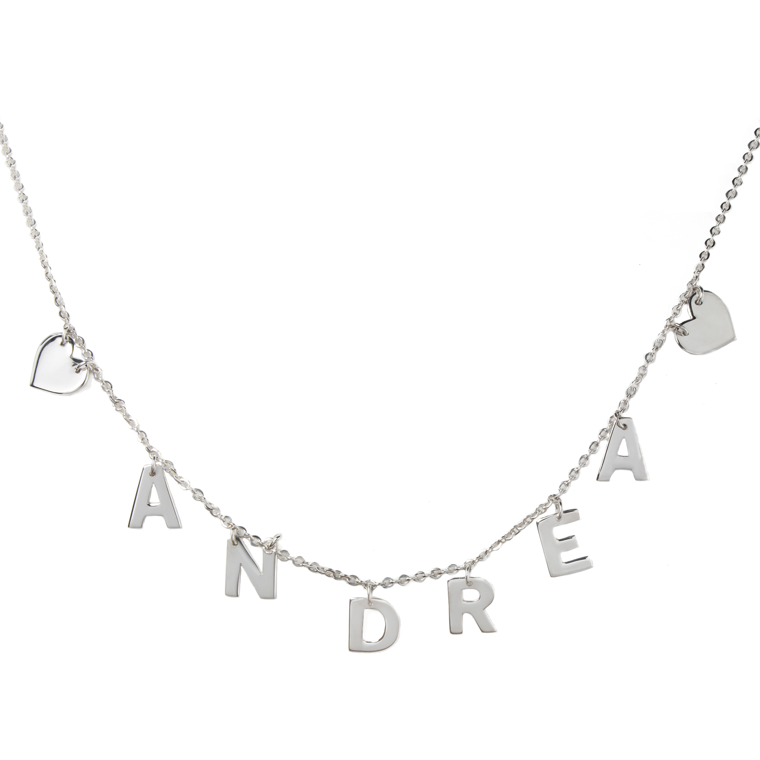 Collar Letras Personalizable Plata .925