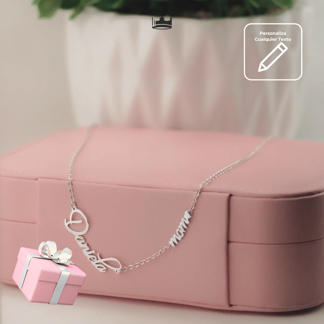 Collar Classic Mom Personalizable Plata .925