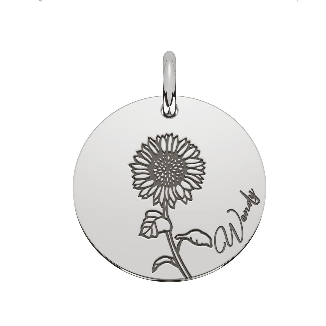 Dije Fiore Personalizable Plata .925